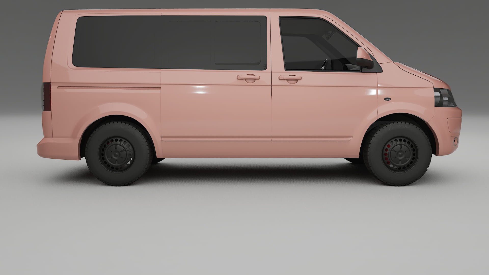 VW Transporter T5 Caravelle PPF Fólie | BLUSH TPU PPF - kompletní pre-cut kit