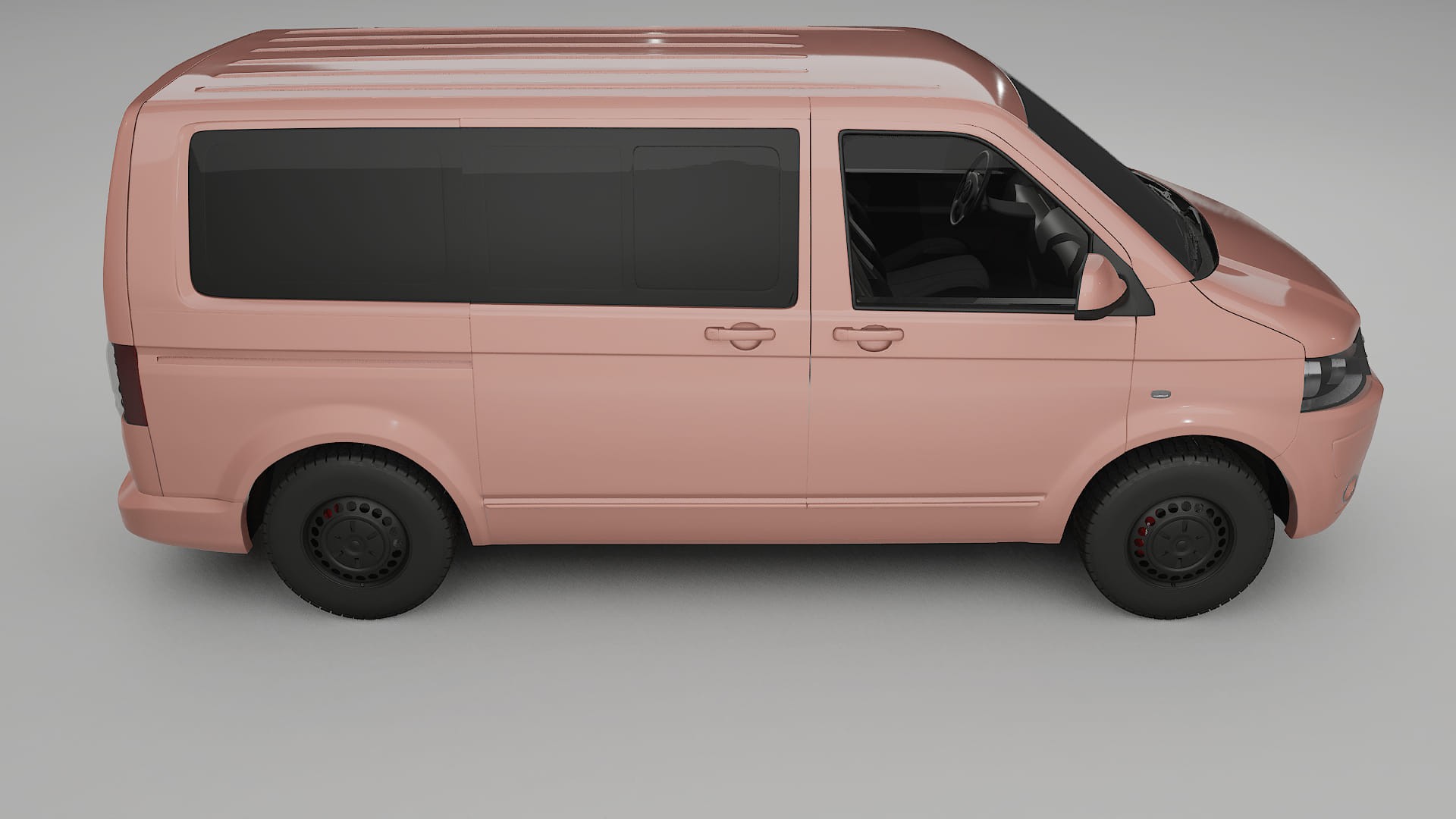 VW Transporter T5 Caravelle PPF Fólie | BLUSH TPU PPF - kompletní pre-cut kit