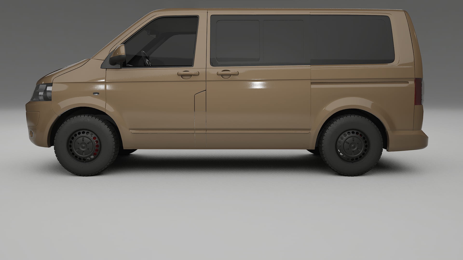 VW Transporter T5 Caravelle PPF Fólie | SAHARA TPU PPF - kompletní pre-cut kit