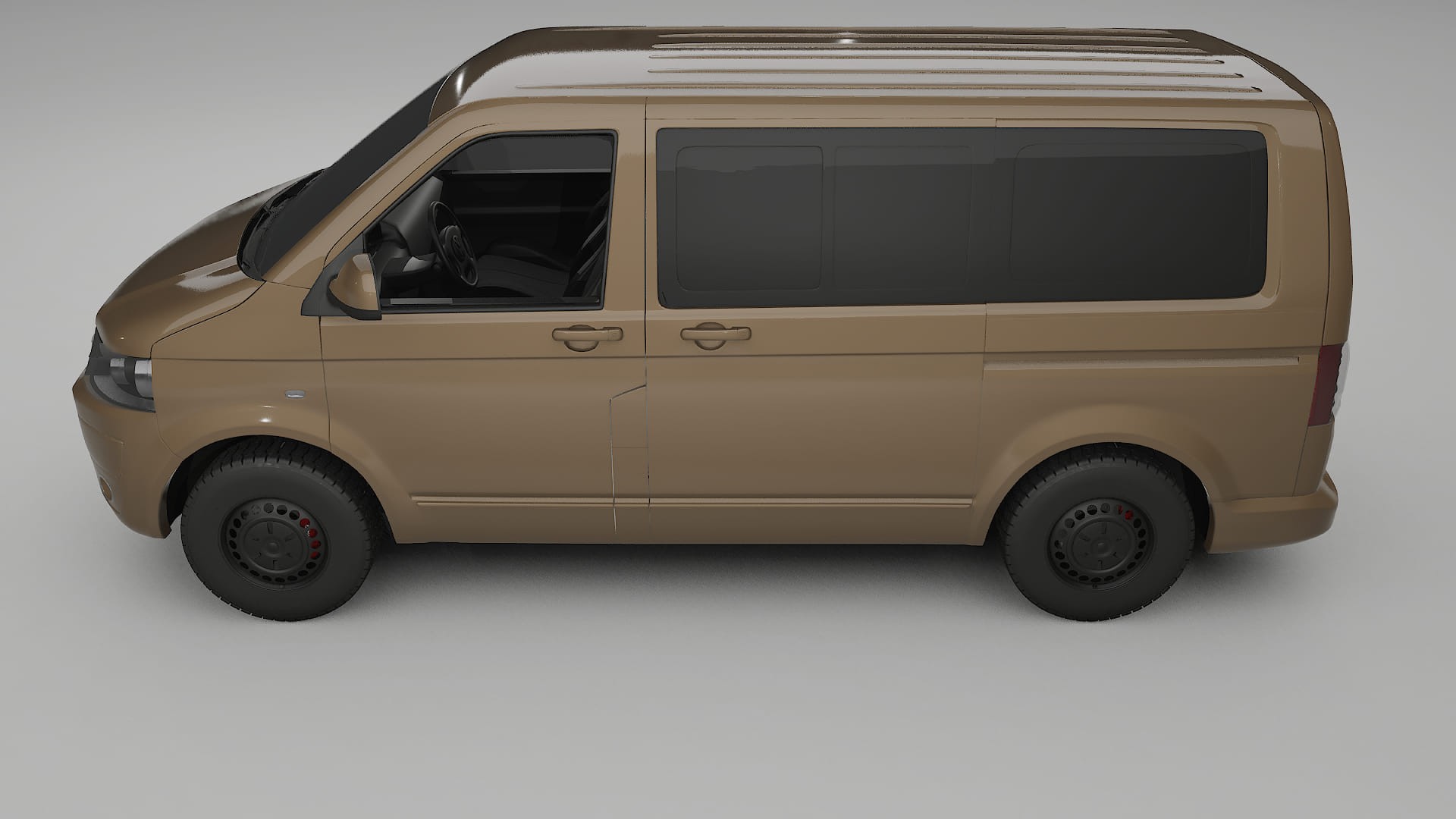 VW Transporter T5 Caravelle PPF Fólie | SAHARA TPU PPF - kompletní pre-cut kit