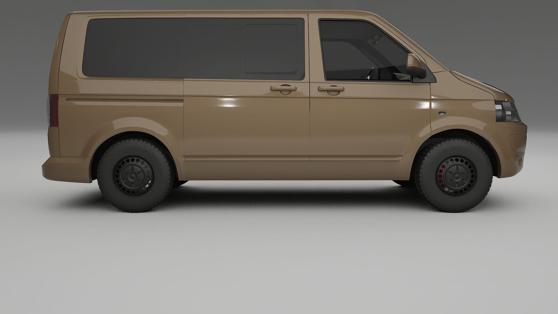 VW Transporter T5 Caravelle PPF Fólie | SAHARA TPU PPF - kompletní pre-cut kit