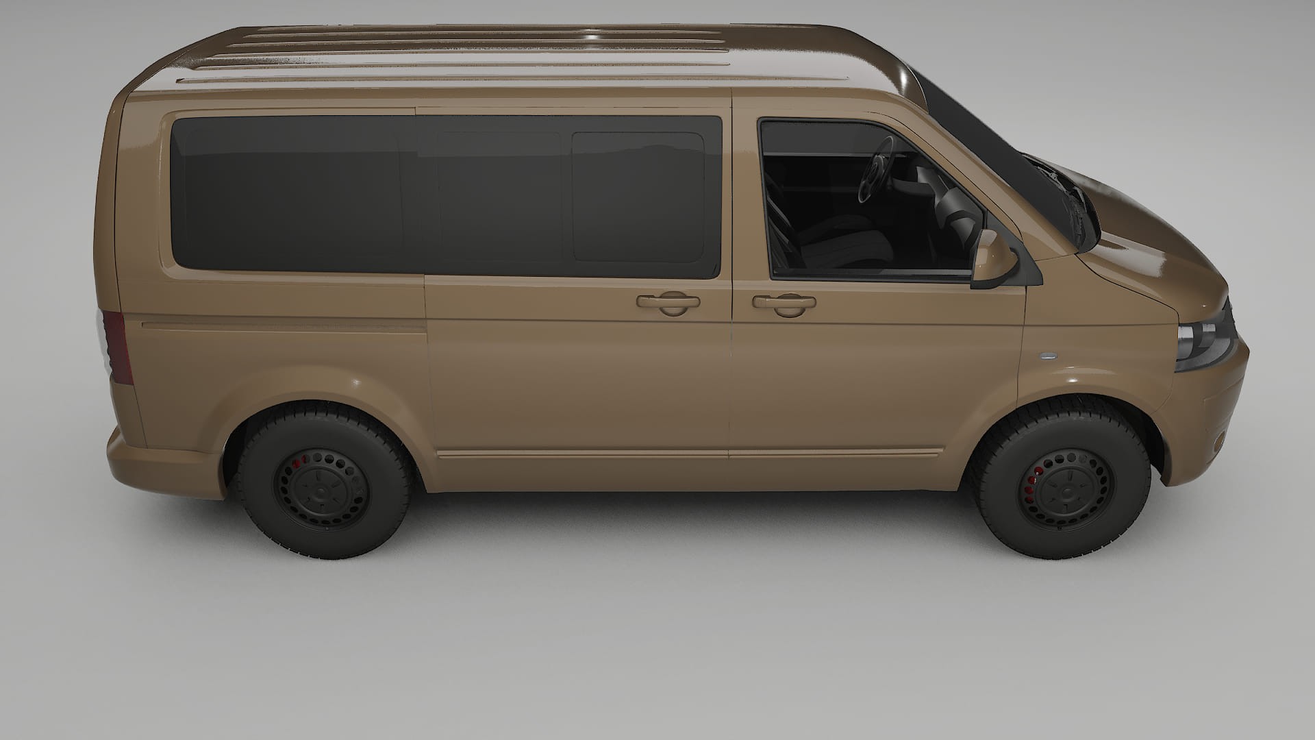 VW Transporter T5 Caravelle PPF Fólie | SAHARA TPU PPF - kompletní pre-cut kit