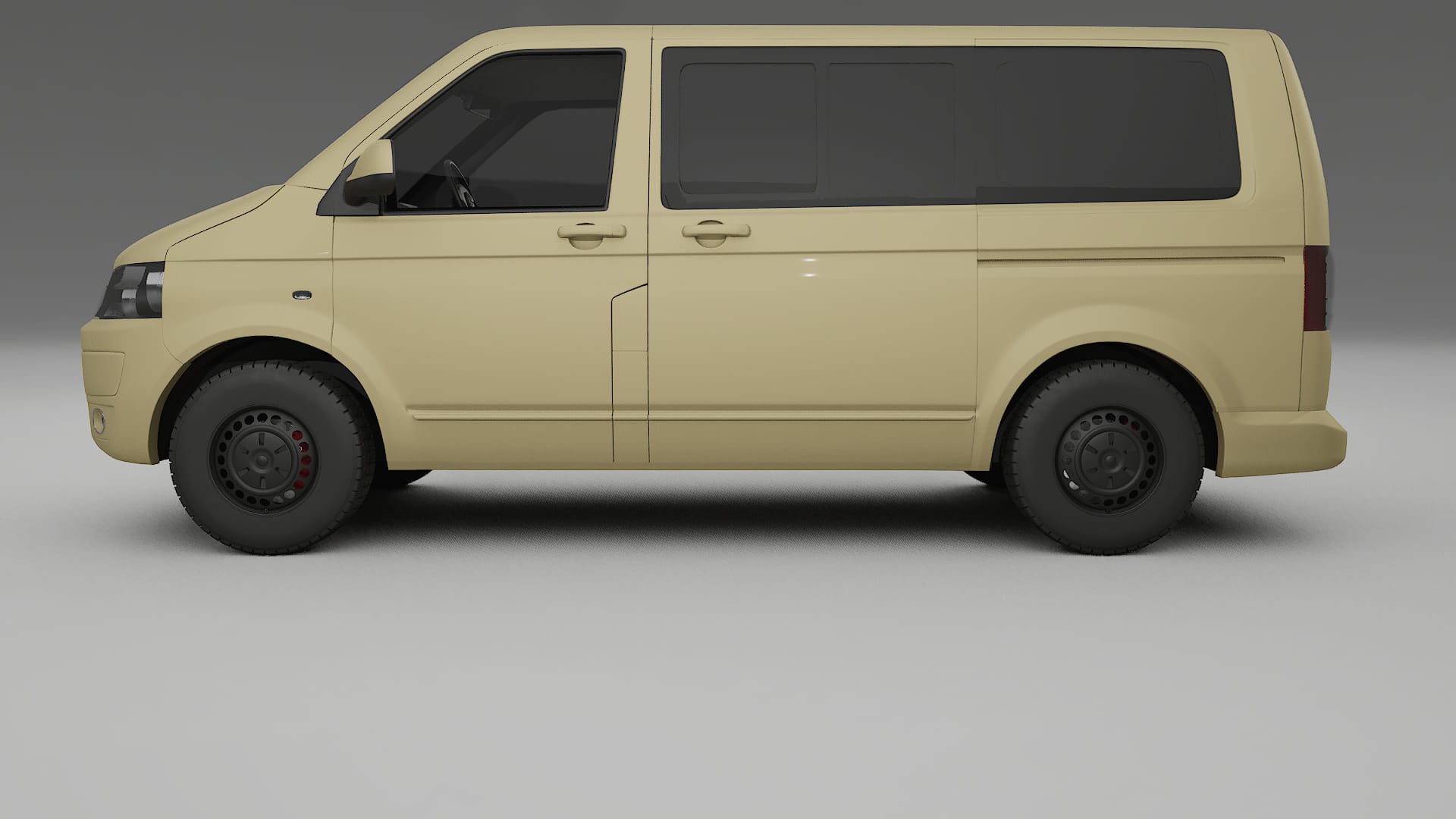 VW Transporter T5 Caravelle PPF Fólie | SAND TPU PPF - kompletní pre-cut kit