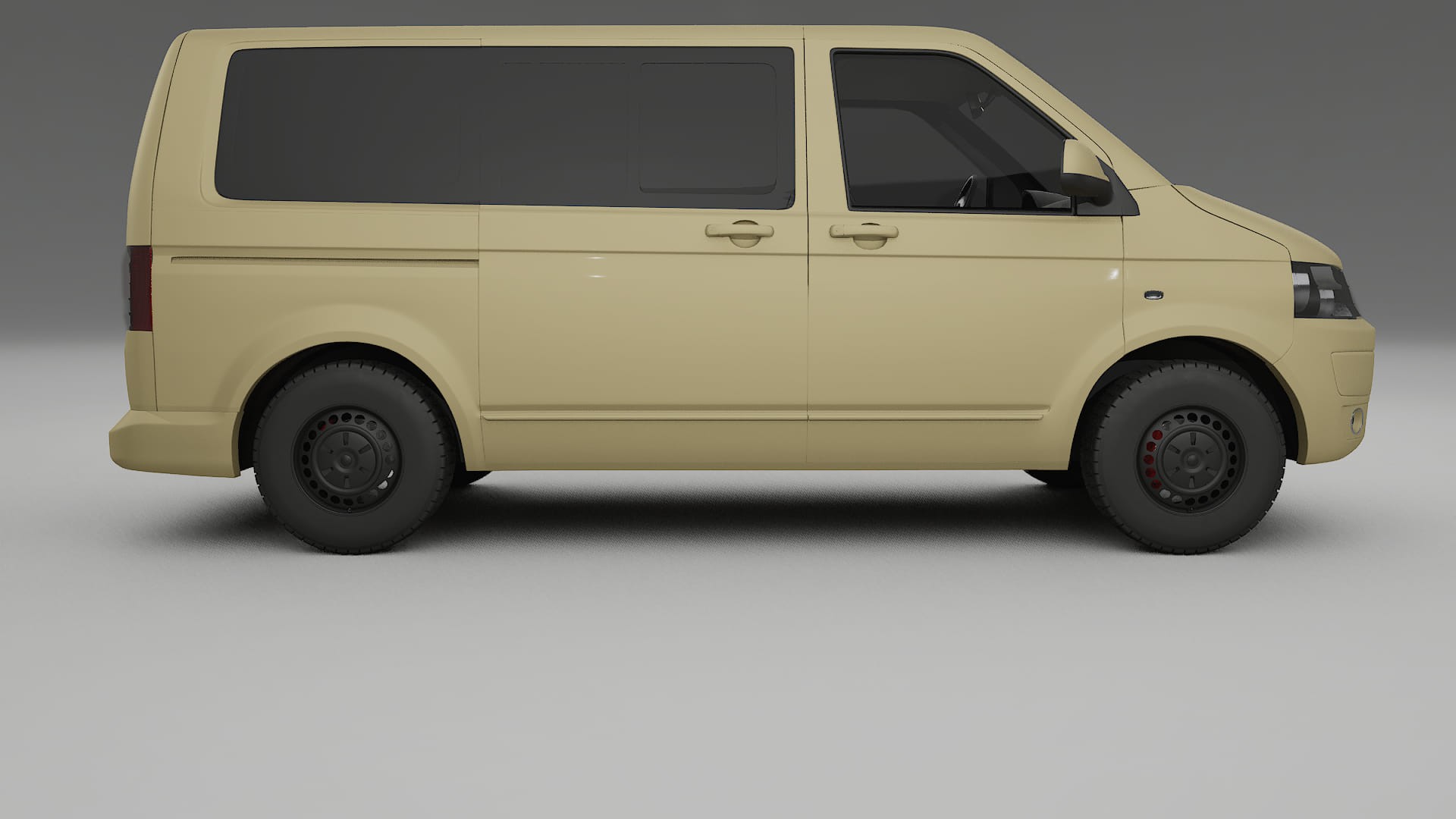 VW Transporter T5 Caravelle PPF Fólie | SAND TPU PPF - kompletní pre-cut kit
