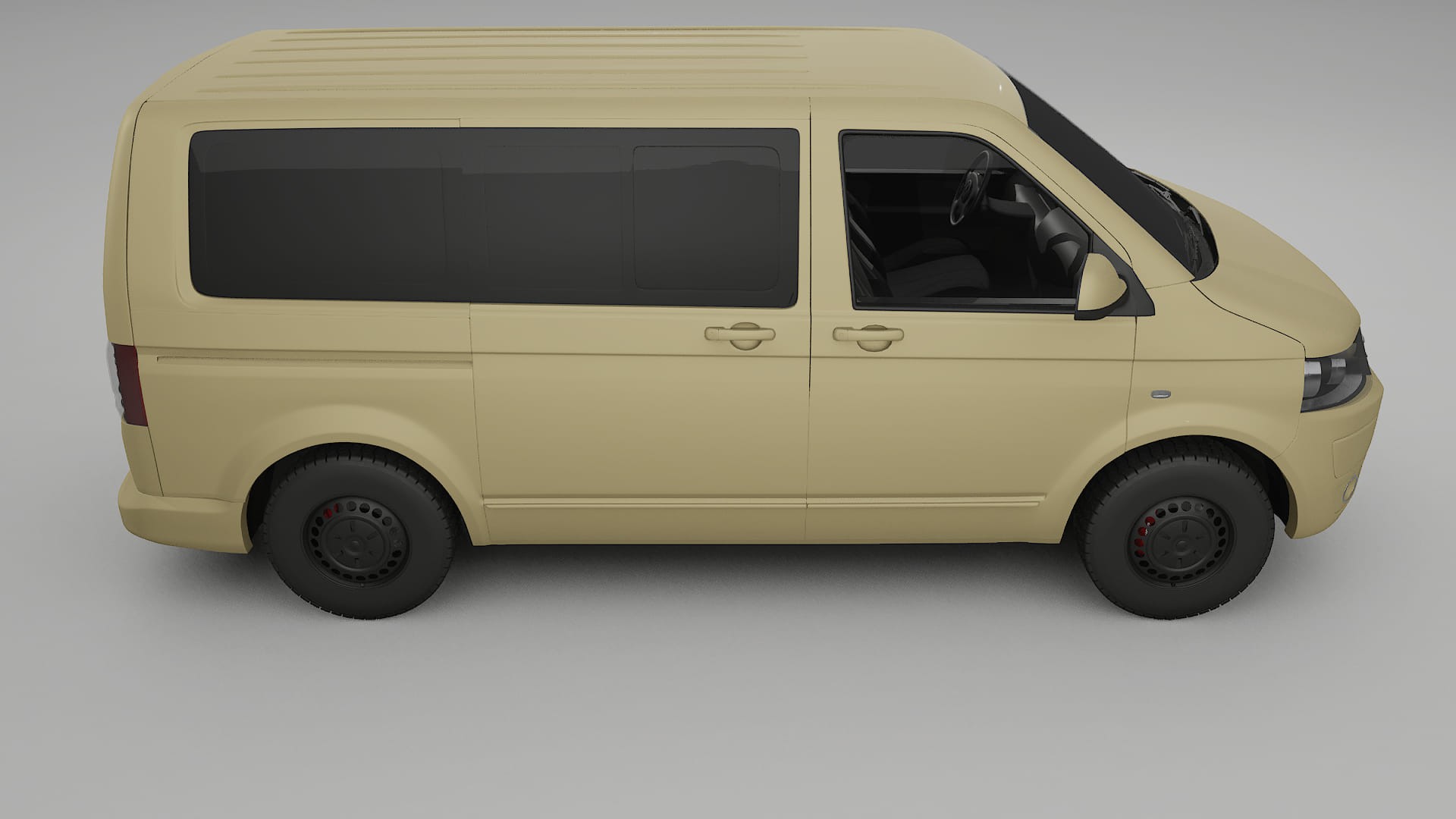 VW Transporter T5 Caravelle PPF Fólie | SAND TPU PPF - kompletní pre-cut kit