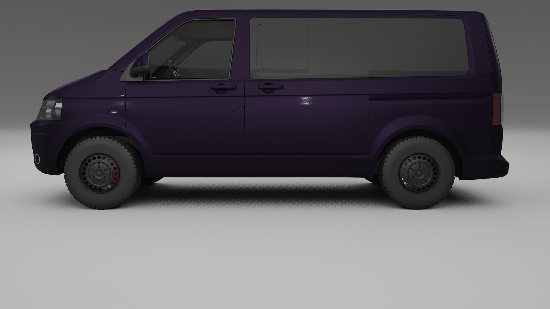 VW Transporter T5 Caravelle PPF Fólie | VIOLET TPU PPF - kompletní pre-cut kit