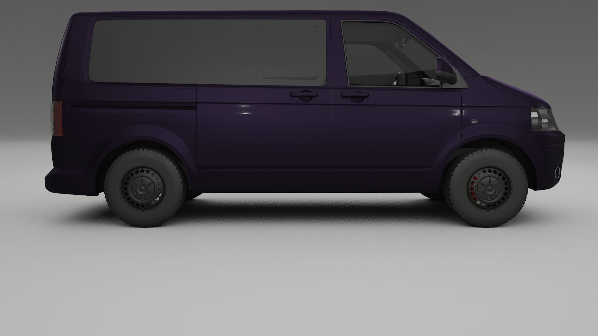 VW Transporter T5 Caravelle PPF Fólie | VIOLET TPU PPF - kompletní pre-cut kit