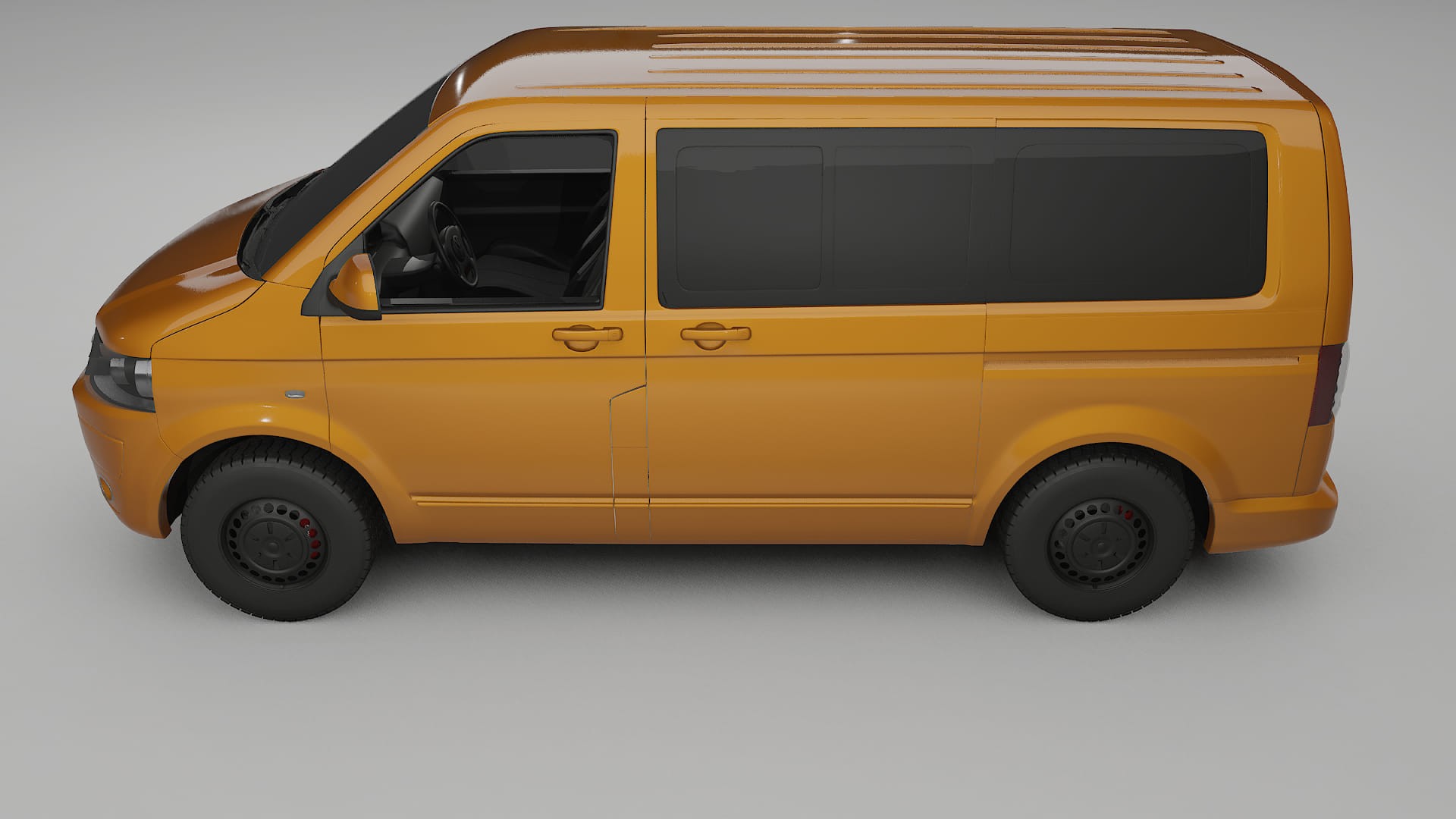 VW Transporter T5 Caravelle PPF Fólie | DAISY TPU PPF - kompletní pre-cut kit