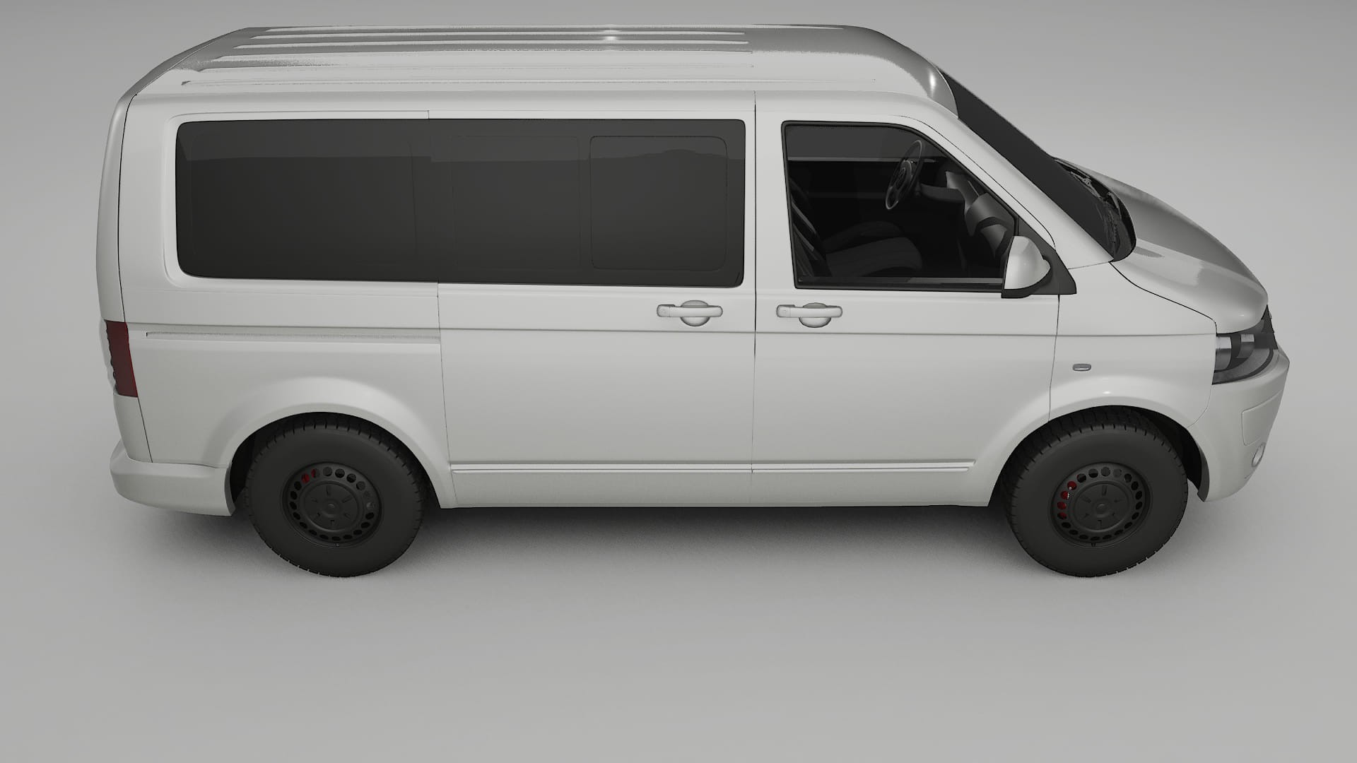 VW Transporter T5 Caravelle PPF Fólie | PEARL TPU PPF - kompletní pre-cut kit
