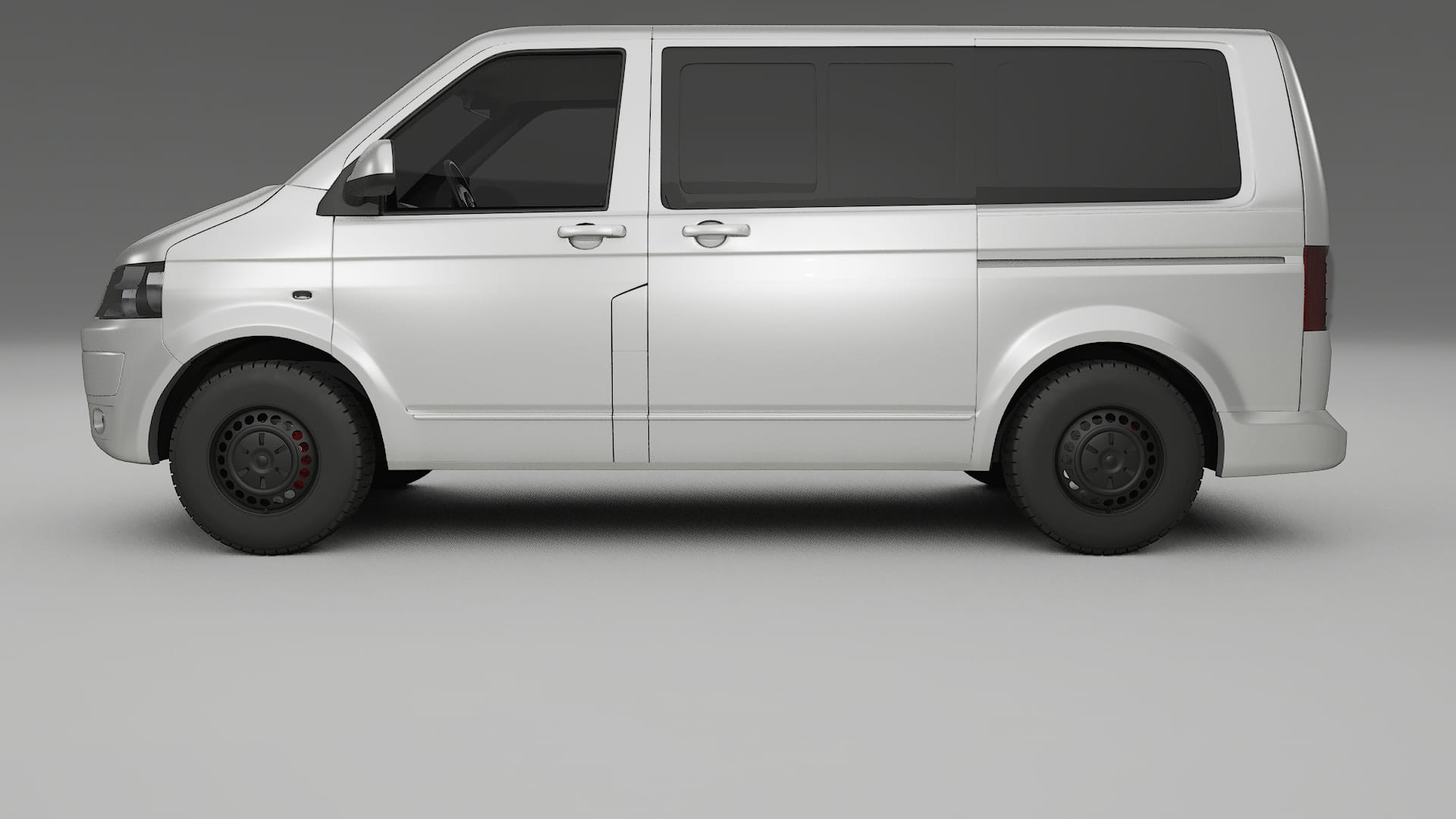 VW Transporter T5 Caravelle PPF Fólie | OPAL TPU PPF - kompletní pre-cut kit