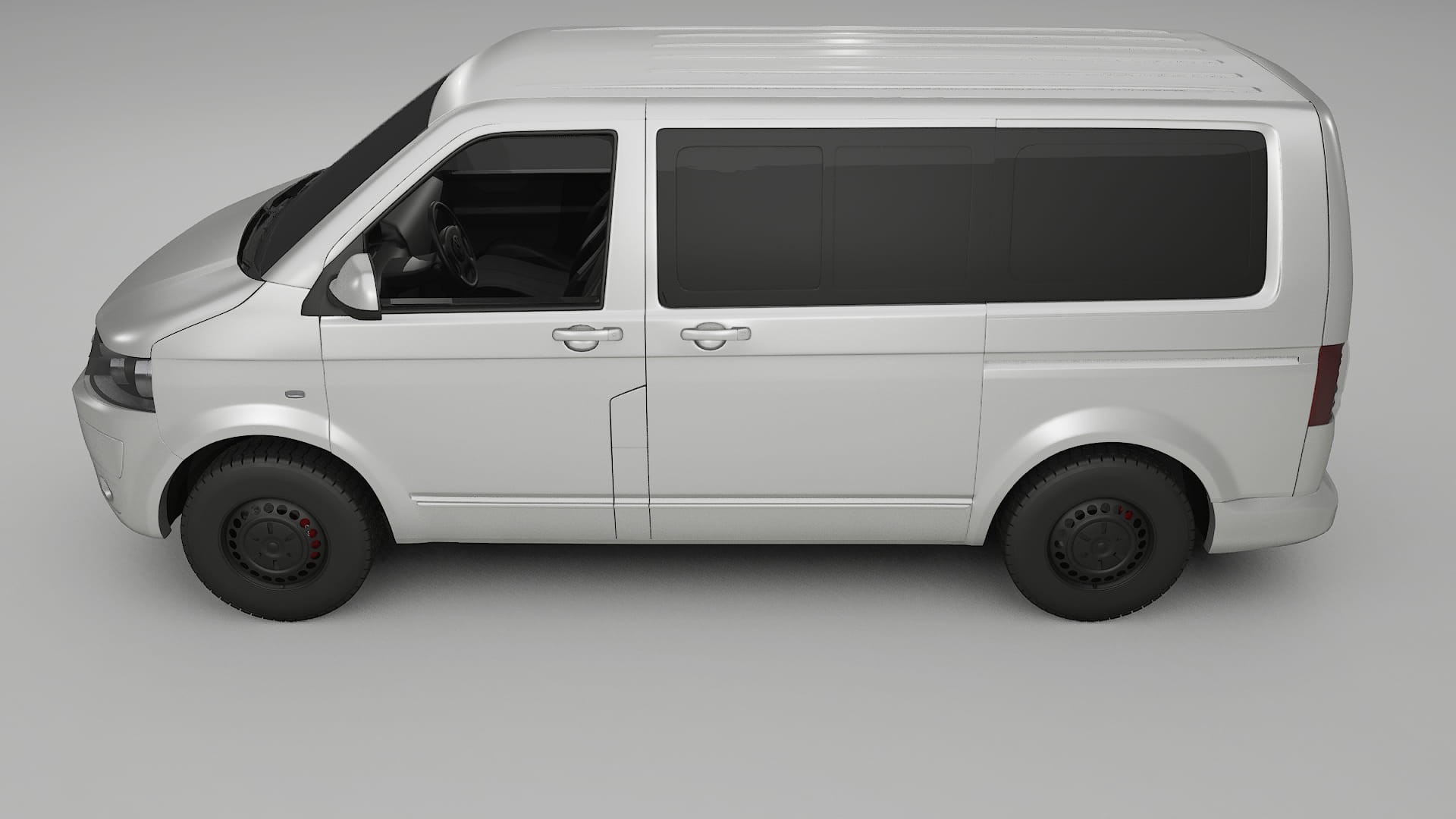 VW Transporter T5 Caravelle PPF Fólie | OPAL TPU PPF - kompletní pre-cut kit