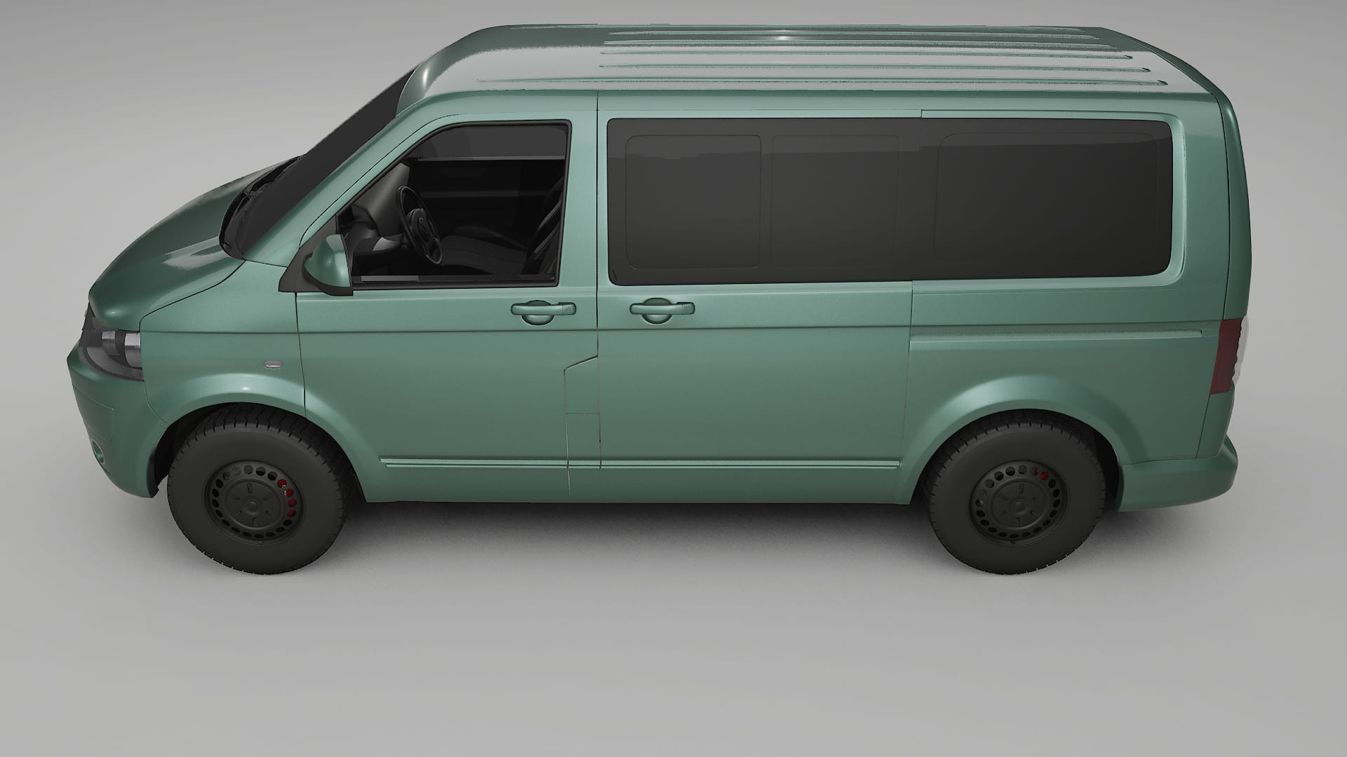 VW Transporter T5 Caravelle PPF Fólie | EVERGREEN TPU PPF - kompletní pre-cut kit
