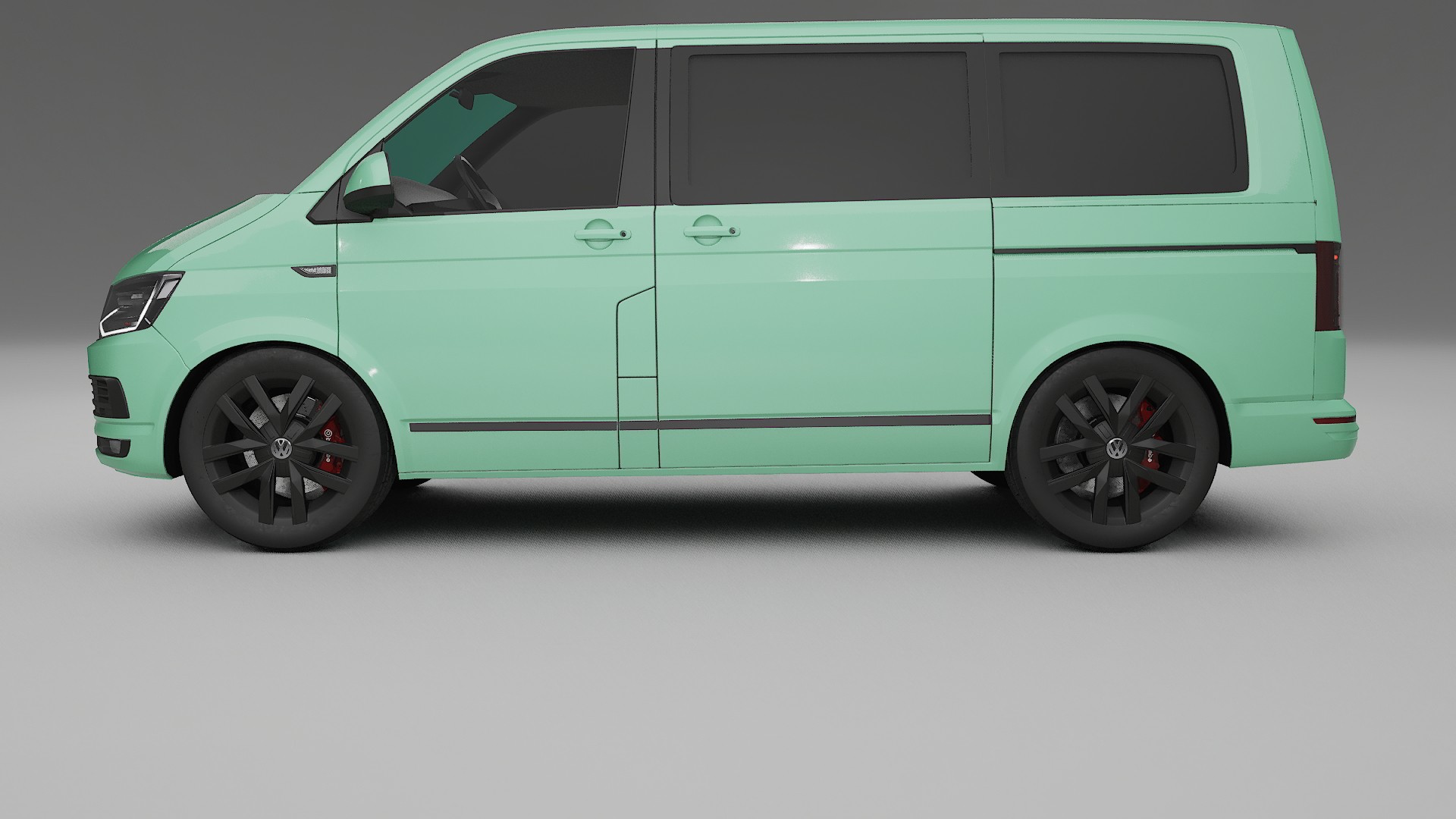 VW Transporter T6 Multivan PPF Fólie | DUSTY TPU PPF - kompletní pre-cut kit