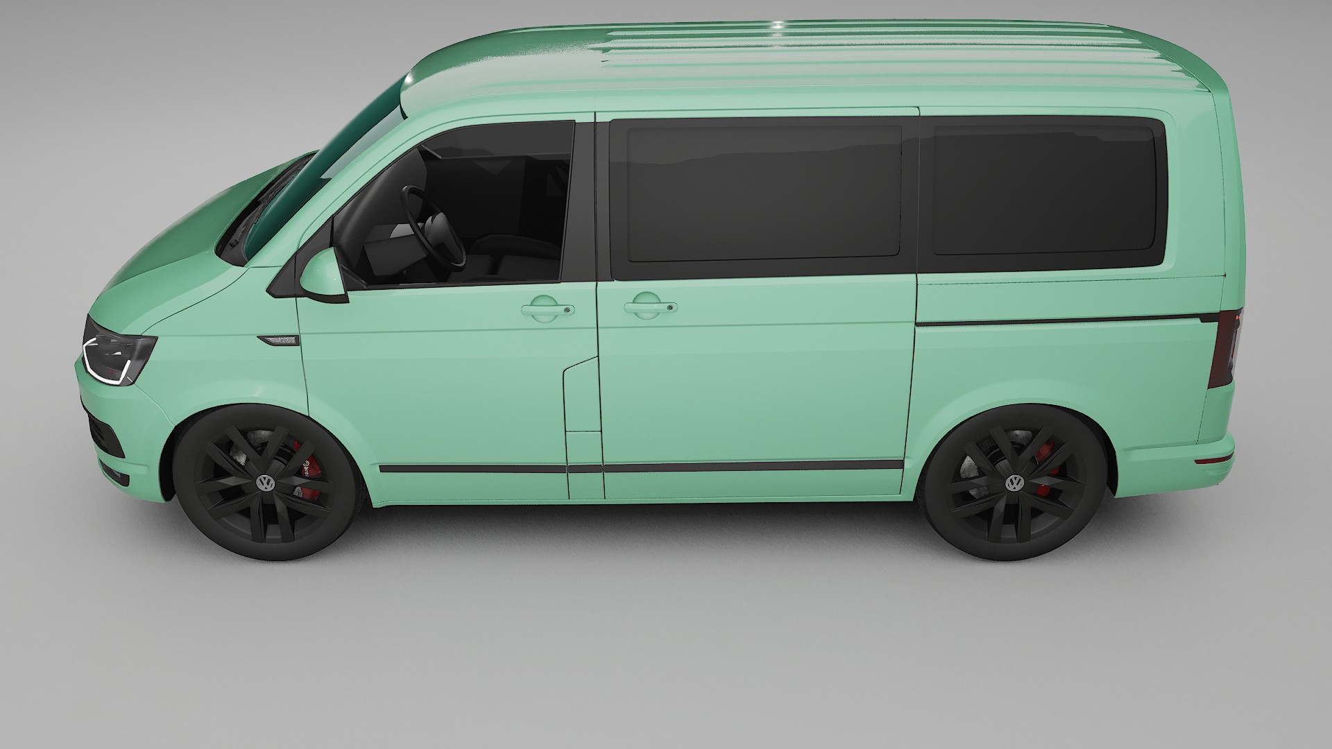 VW Transporter T6 Multivan PPF Fólie | DUSTY TPU PPF - kompletní pre-cut kit
