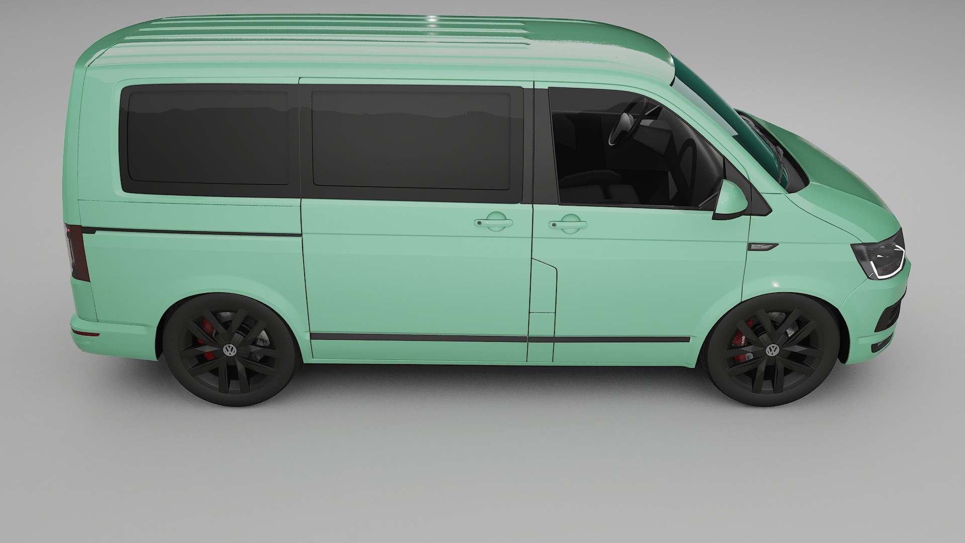 VW Transporter T6 Multivan PPF Fólie | DUSTY TPU PPF - kompletní pre-cut kit