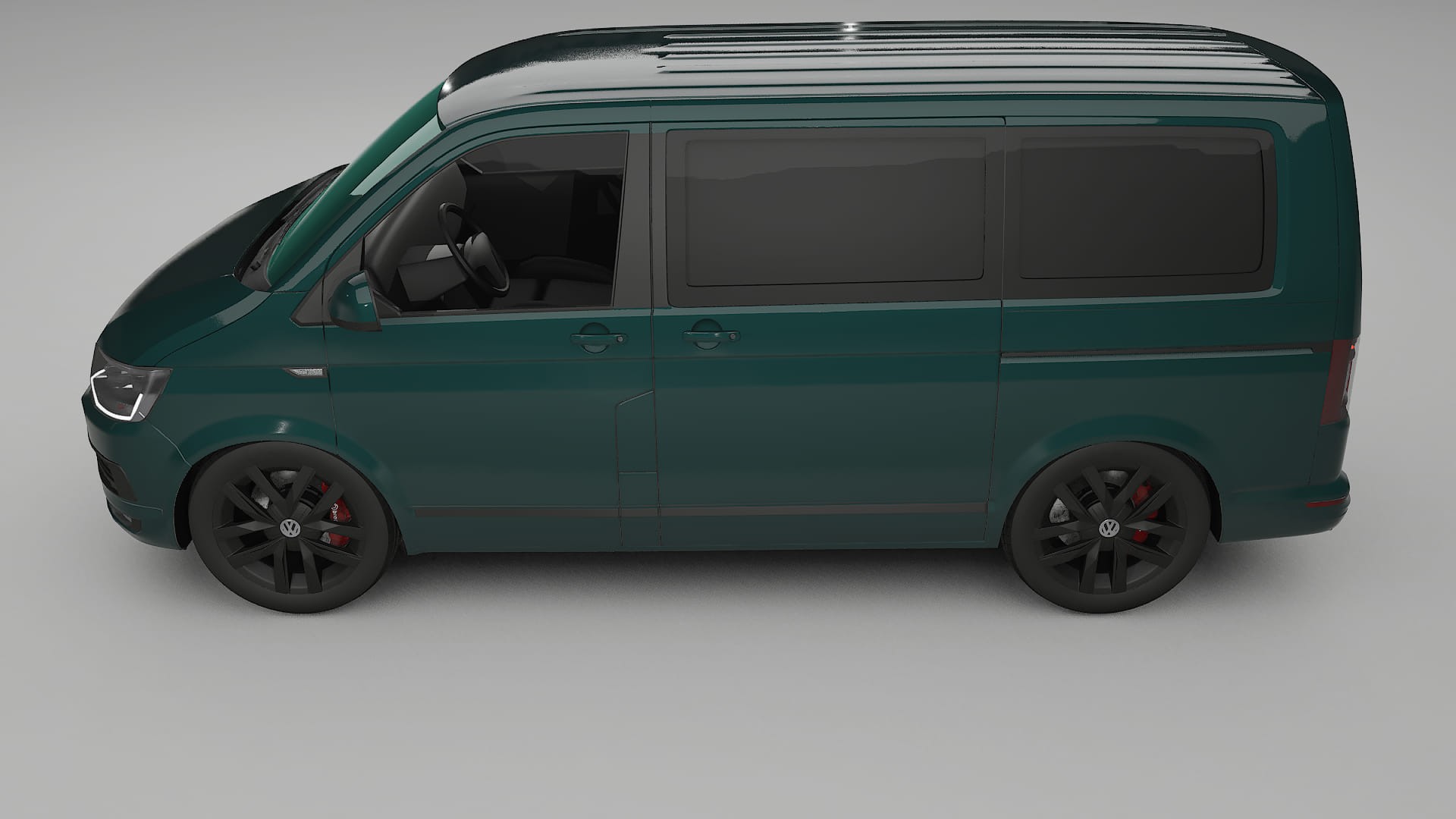 VW Transporter T6 Multivan PPF Fólie | INFERNO TPU PPF - kompletní pre-cut kit