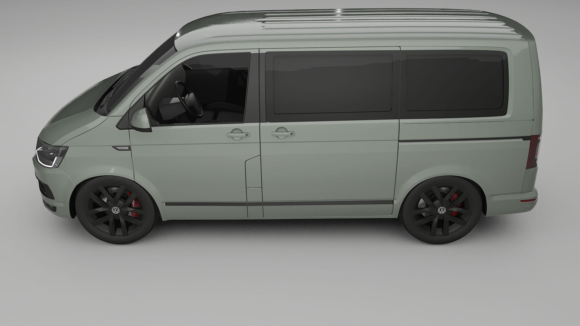 VW Transporter T6 Multivan PPF Fólie | SLATE TPU PPF - kompletní pre-cut kit