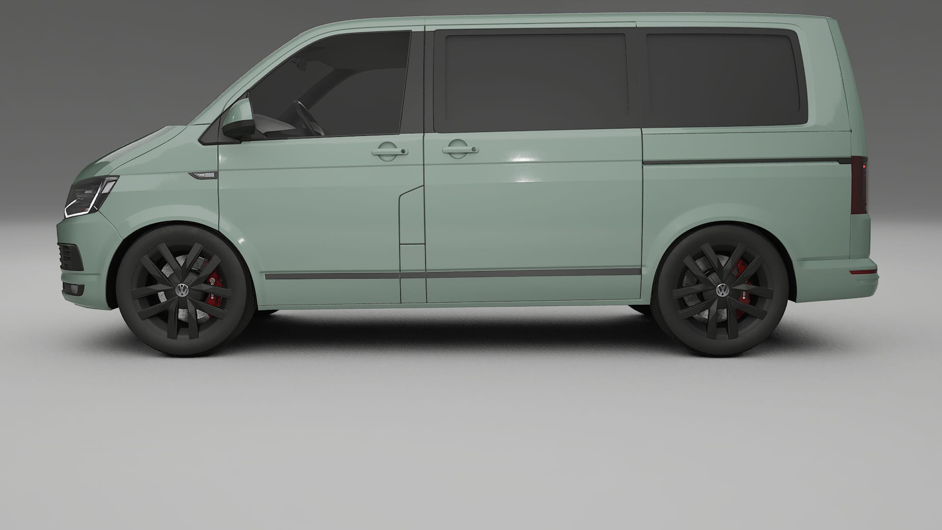 VW Transporter T6 Multivan PPF Fólie | CINDER TPU PPF - kompletní pre-cut kit