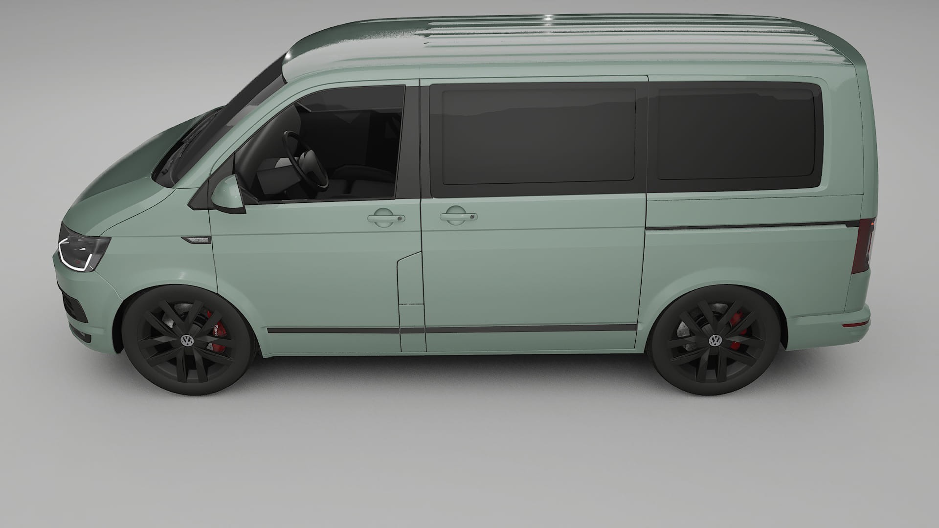 VW Transporter T6 Multivan PPF Fólie | CINDER TPU PPF - kompletní pre-cut kit