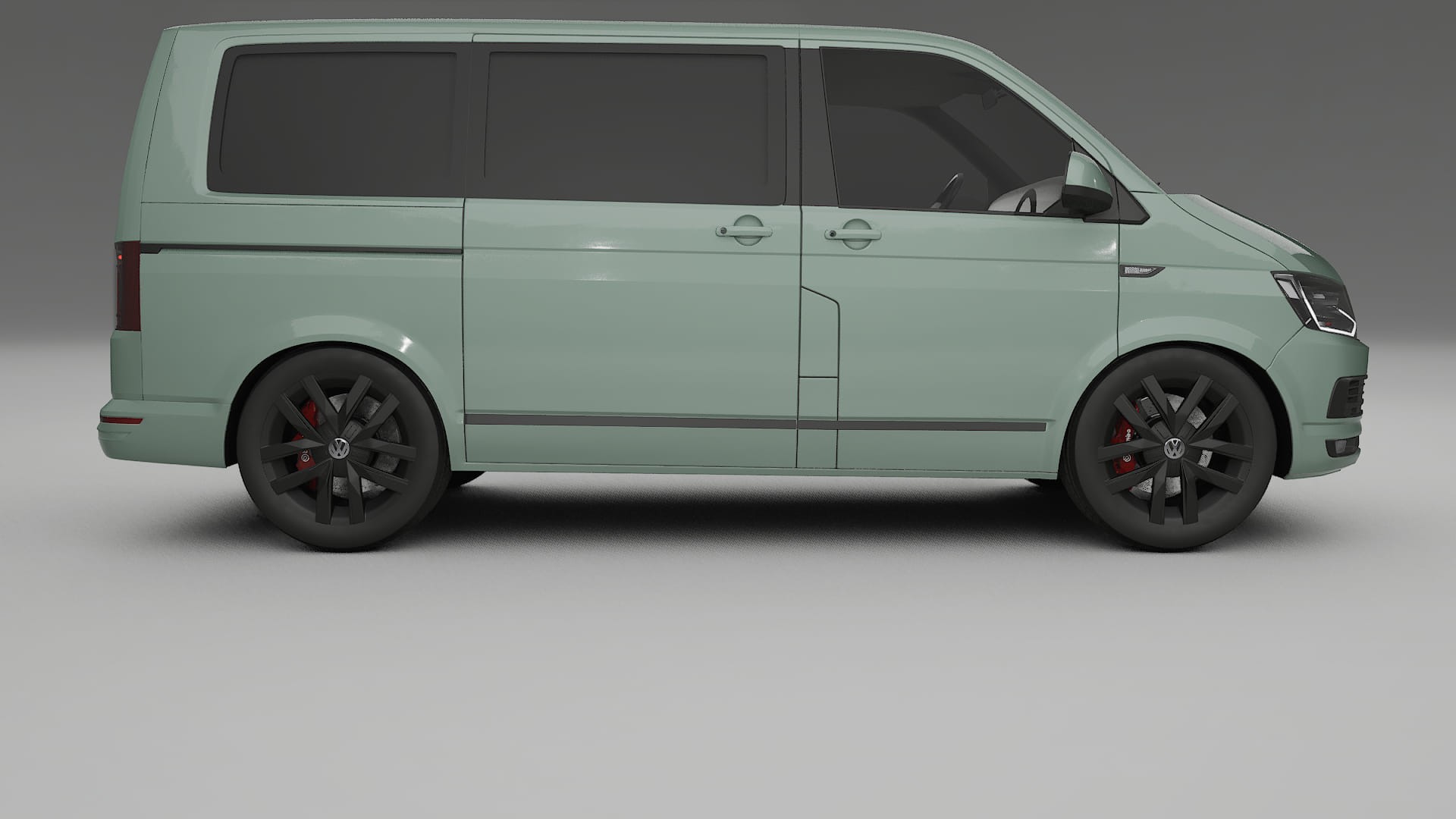 VW Transporter T6 Multivan PPF Fólie | CINDER TPU PPF - kompletní pre-cut kit