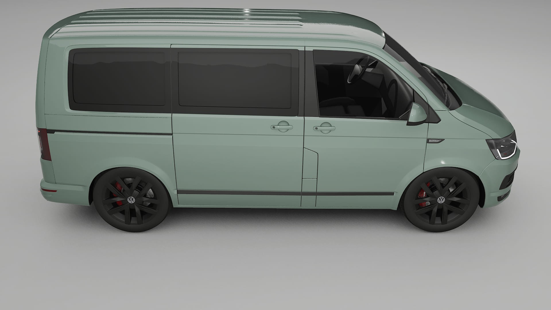 VW Transporter T6 Multivan PPF Fólie | CINDER TPU PPF - kompletní pre-cut kit