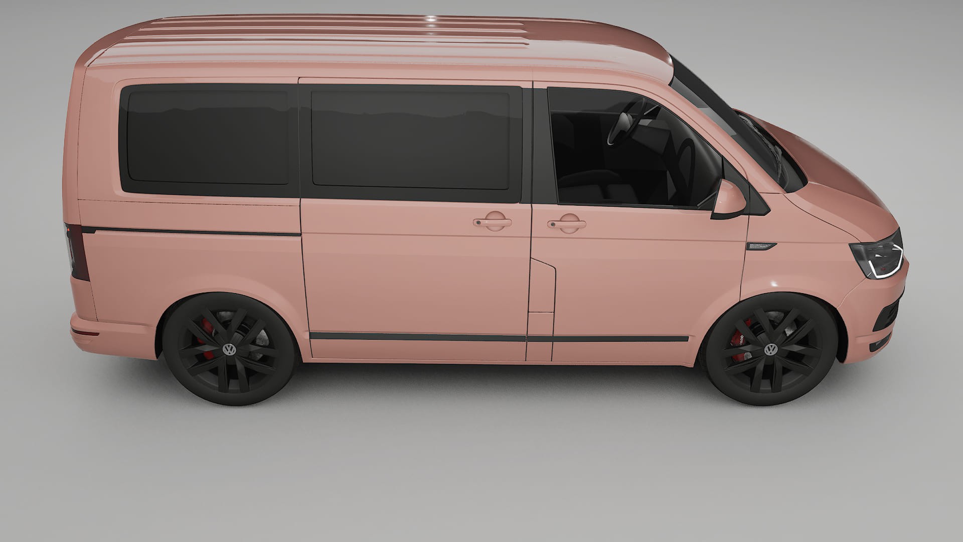 VW Transporter T6 Multivan PPF Fólie | BLUSH TPU PPF - kompletní pre-cut kit