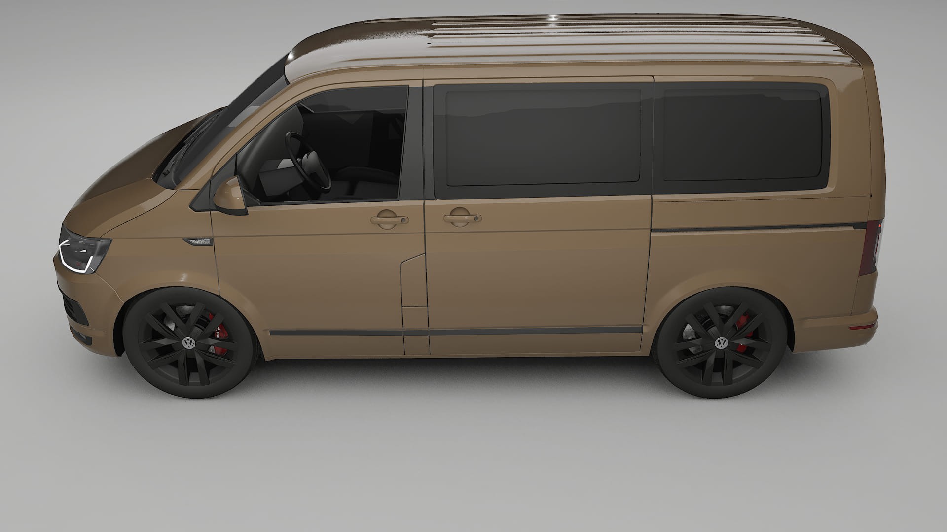 VW Transporter T6 Multivan PPF Fólie | SAHARA TPU PPF - kompletní pre-cut kit