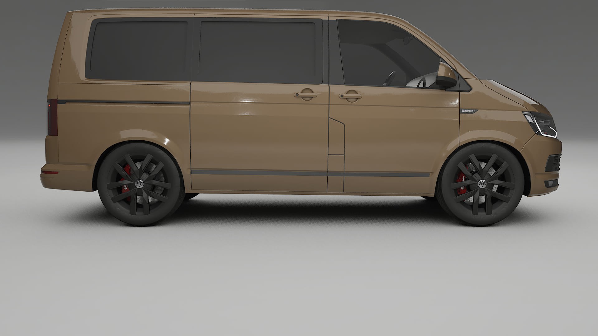 VW Transporter T6 Multivan PPF Fólie | SAHARA TPU PPF - kompletní pre-cut kit