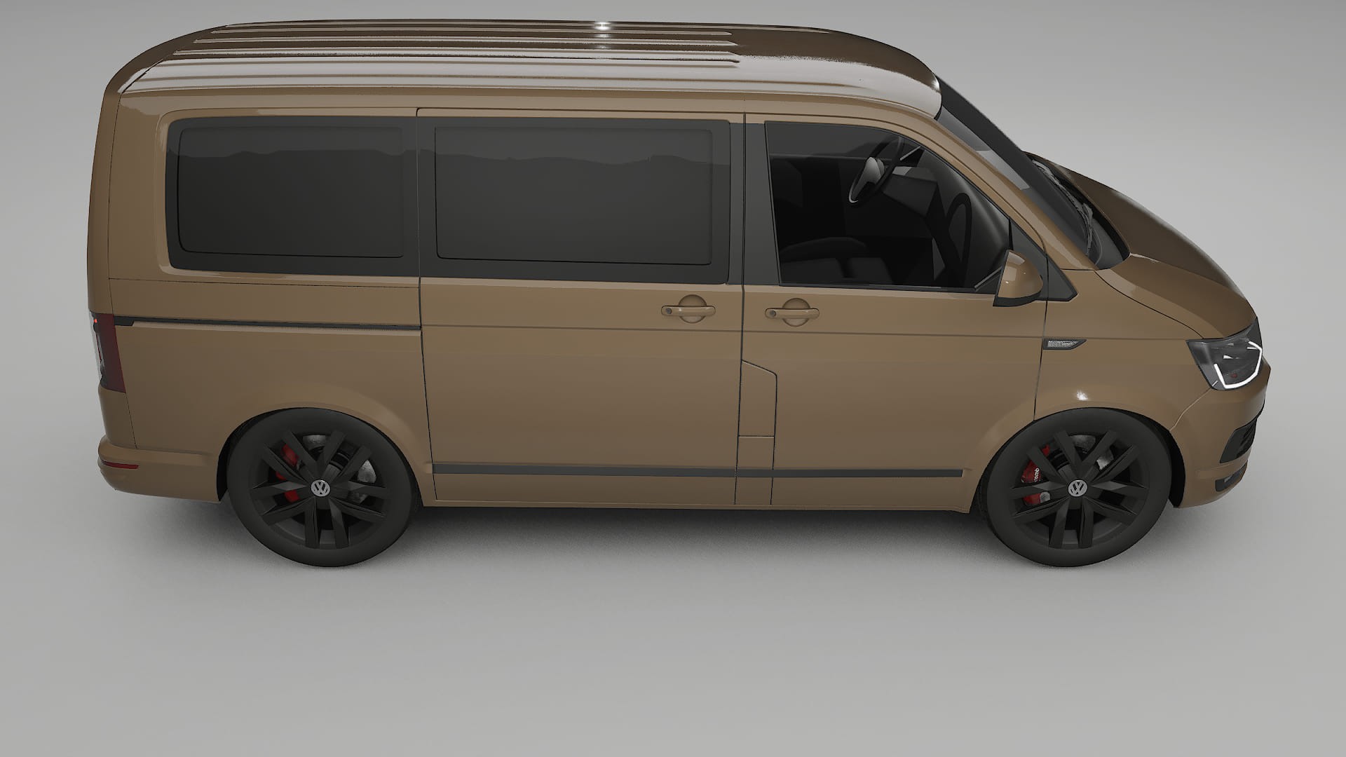 VW Transporter T6 Multivan PPF Fólie | SAHARA TPU PPF - kompletní pre-cut kit