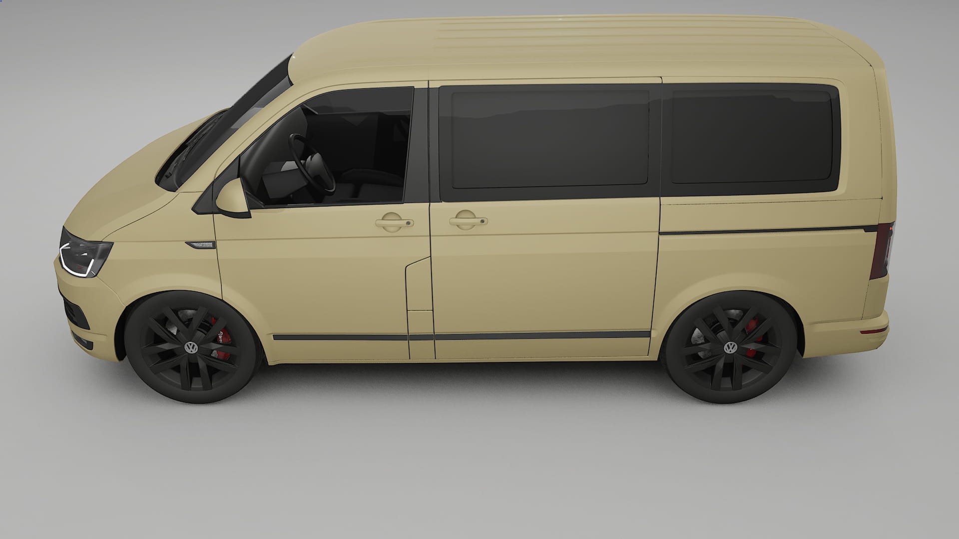 VW Transporter T6 Multivan PPF Fólie | SAND TPU PPF - kompletní pre-cut kit