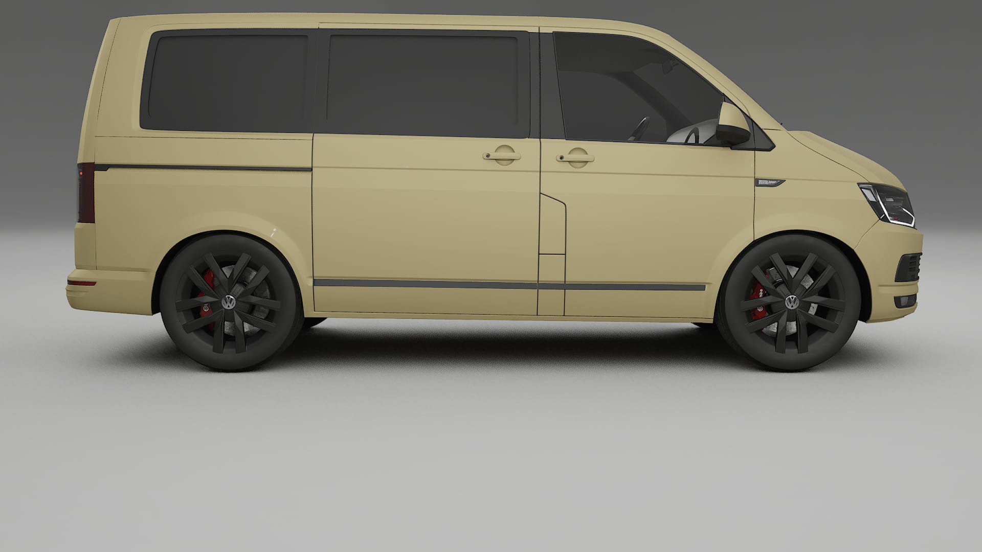 VW Transporter T6 Multivan PPF Fólie | SAND TPU PPF - kompletní pre-cut kit
