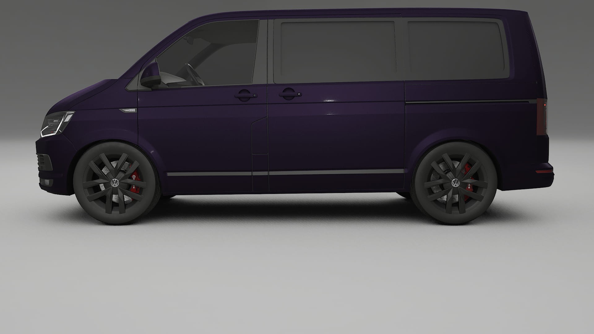 VW Transporter T6 Multivan PPF Fólie | VIOLET TPU PPF - kompletní pre-cut kit