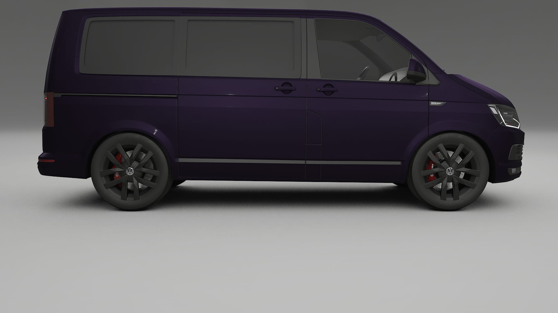 VW Transporter T6 Multivan PPF Fólie | VIOLET TPU PPF - kompletní pre-cut kit