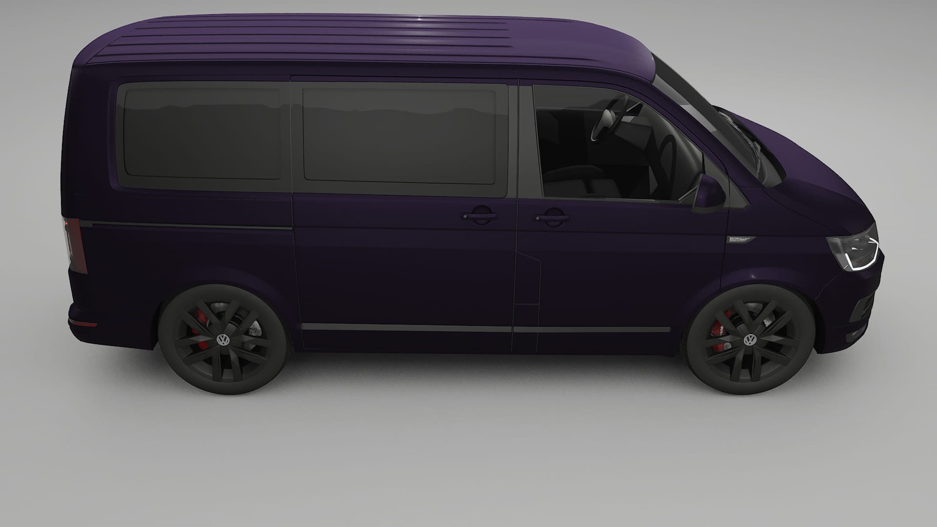 VW Transporter T6 Multivan PPF Fólie | VIOLET TPU PPF - kompletní pre-cut kit