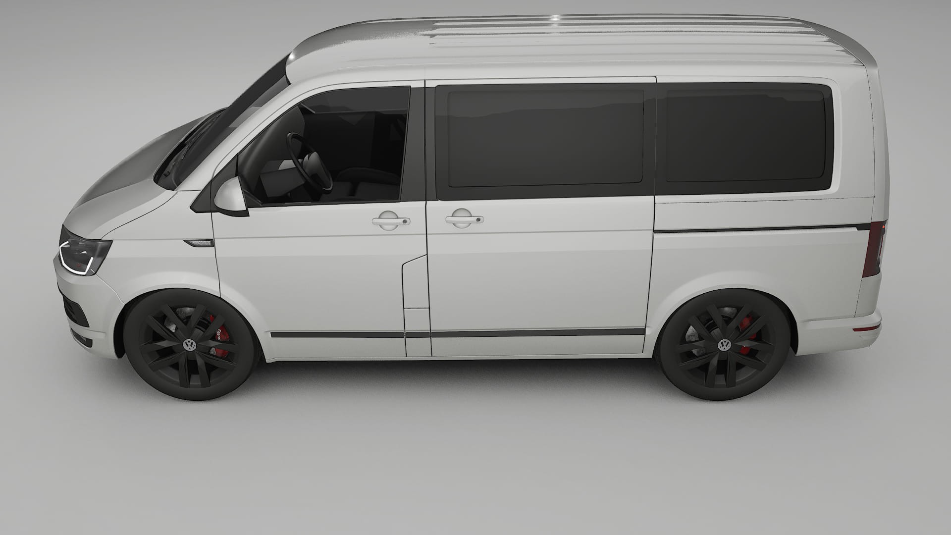 VW Transporter T6 Multivan PPF Fólie | PEARL TPU PPF - kompletní pre-cut kit