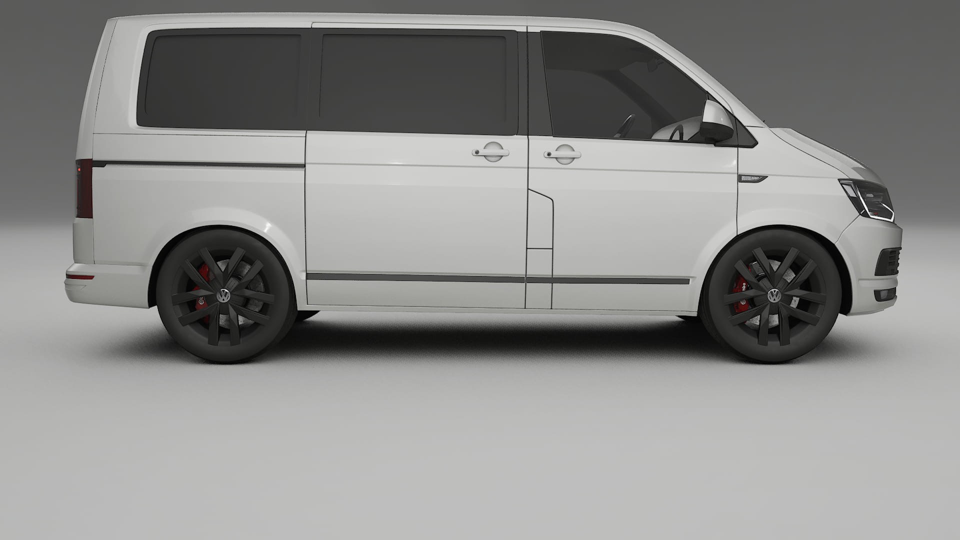 VW Transporter T6 Multivan PPF Fólie | PEARL TPU PPF - kompletní pre-cut kit