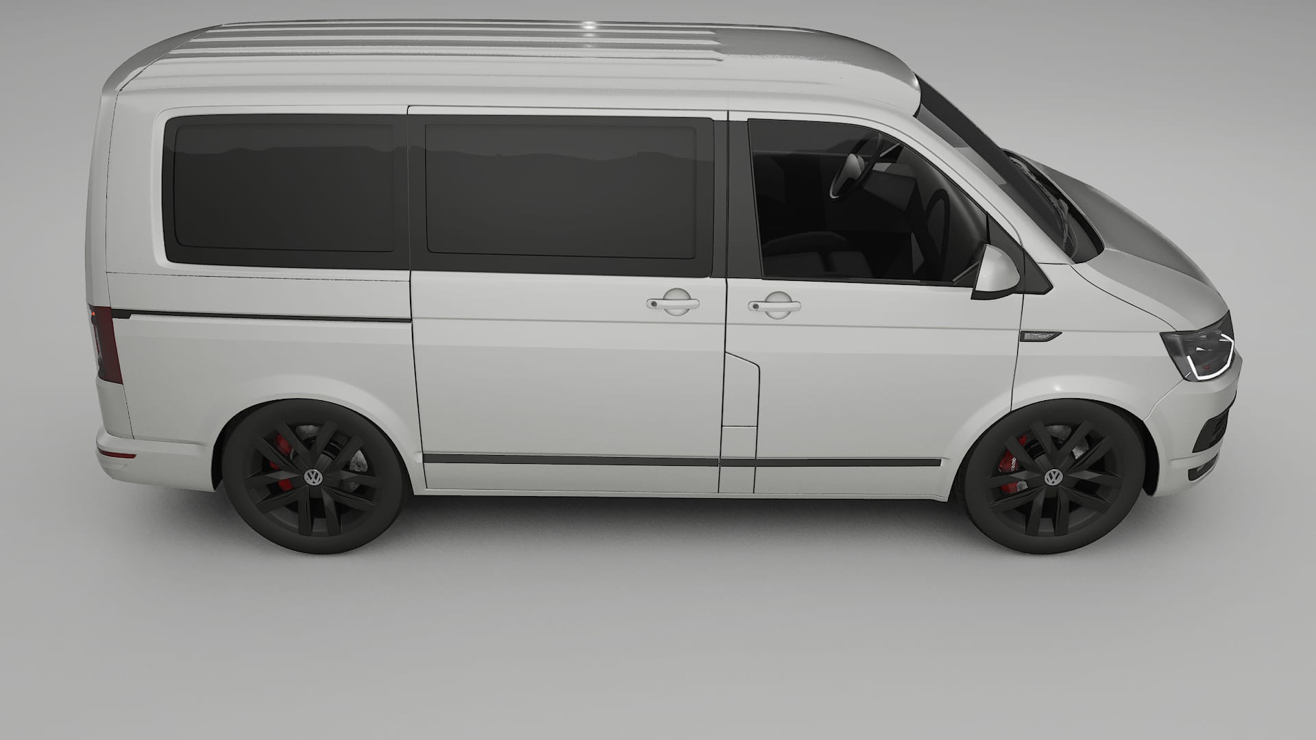 VW Transporter T6 Multivan PPF Fólie | PEARL TPU PPF - kompletní pre-cut kit