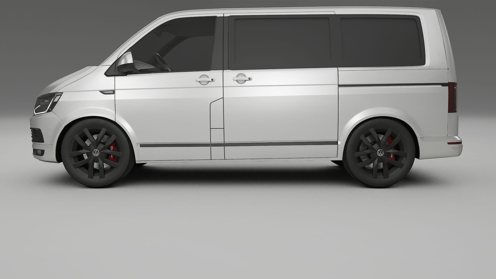 VW Transporter T6 Multivan PPF Fólie | OPAL TPU PPF - kompletní pre-cut kit