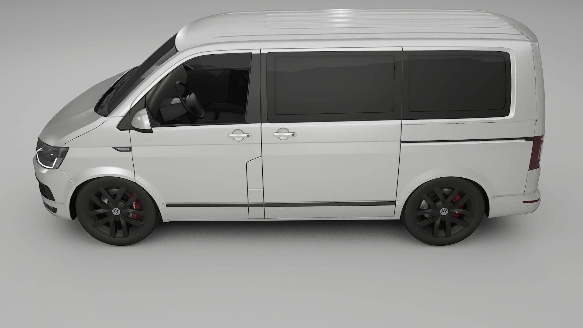 VW Transporter T6 Multivan PPF Fólie | OPAL TPU PPF - kompletní pre-cut kit