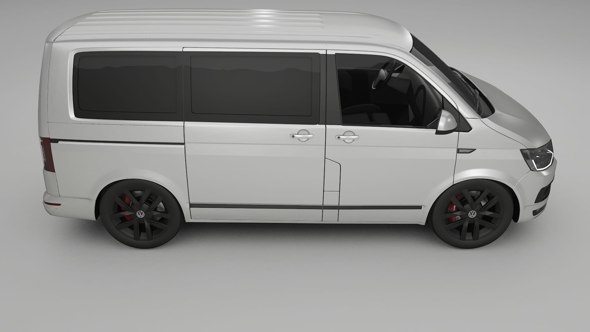 VW Transporter T6 Multivan PPF Fólie | OPAL TPU PPF - kompletní pre-cut kit