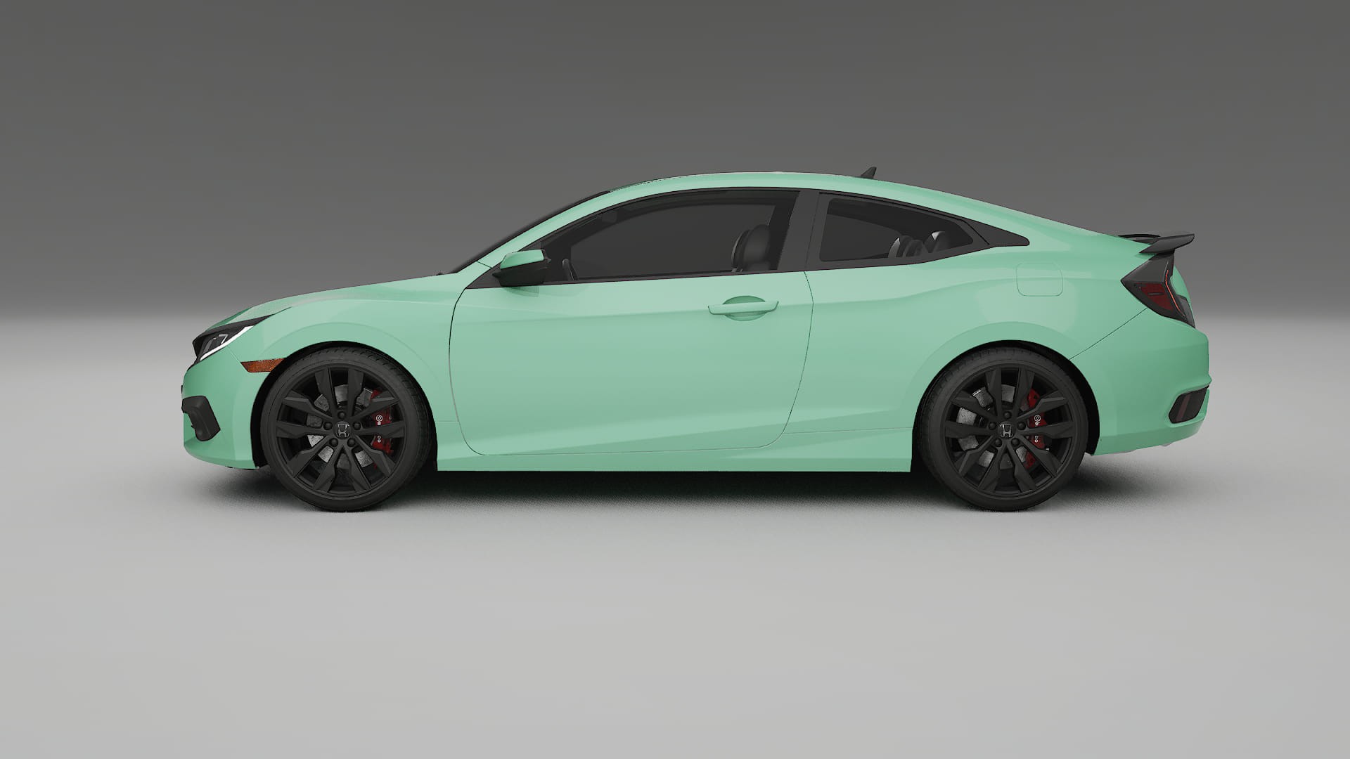 Honda Civic coupe prefacelift PPF Fólie | DUSTY TPU PPF - kompletní pre-cut kit