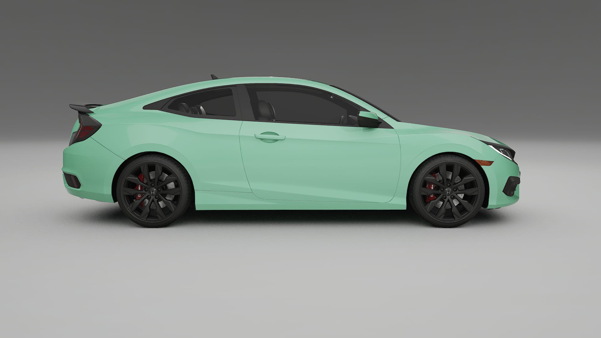 Honda Civic coupe prefacelift PPF Fólie | DUSTY TPU PPF - kompletní pre-cut kit