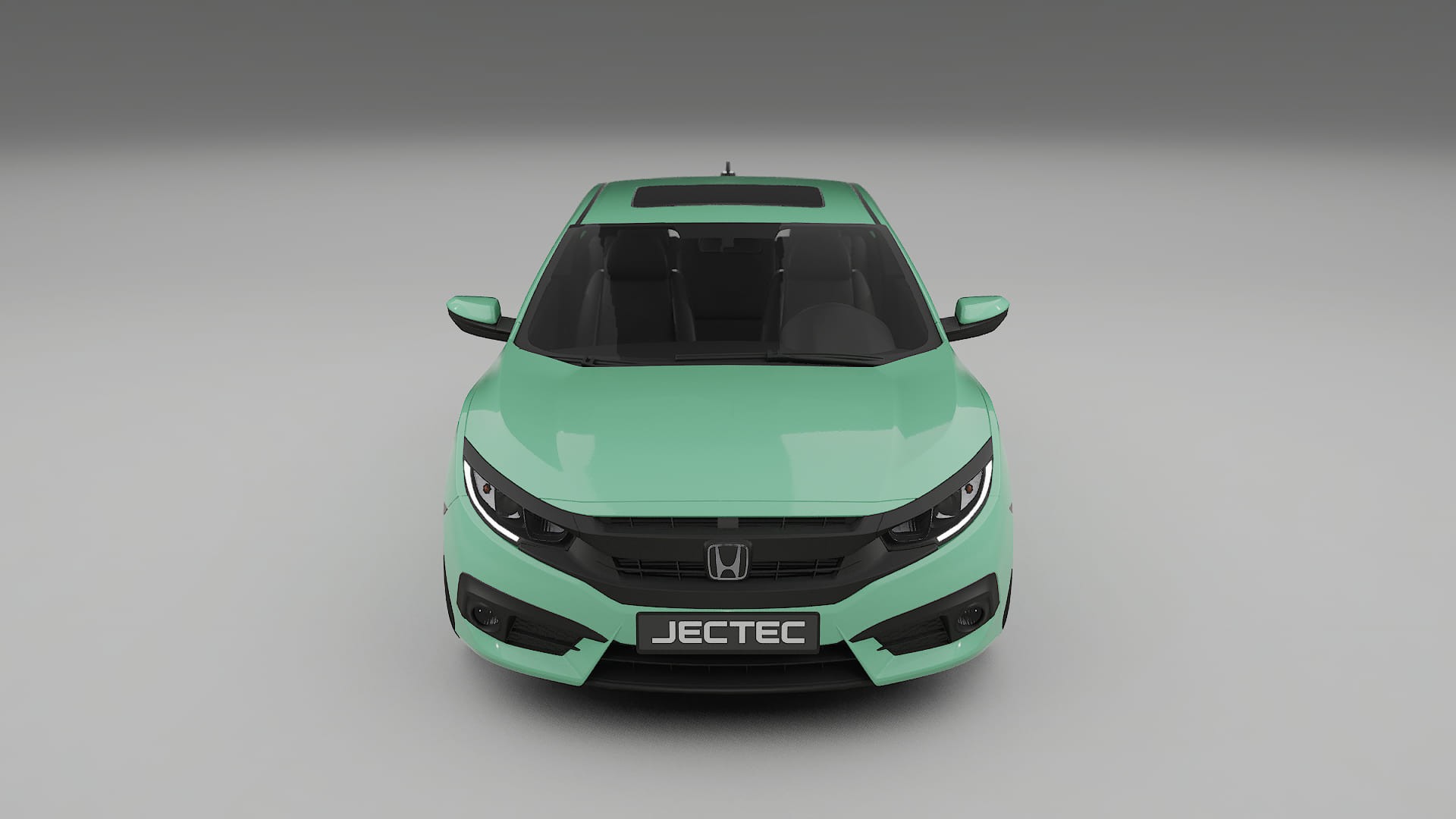 Honda Civic coupe prefacelift PPF Fólie | DUSTY TPU PPF - kompletní pre-cut kit