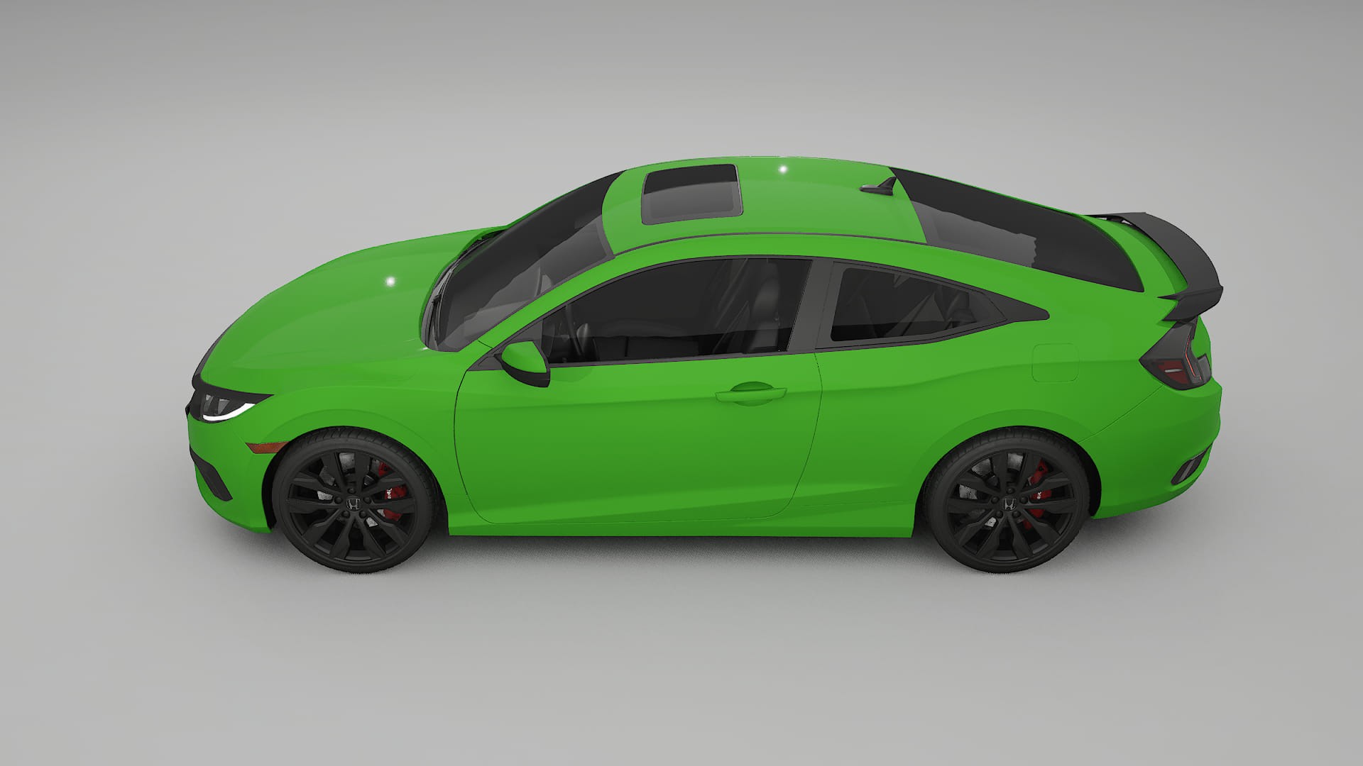 Honda Civic coupe prefacelift PPF Fólie | VENOM TPU PPF - kompletní pre-cut kit