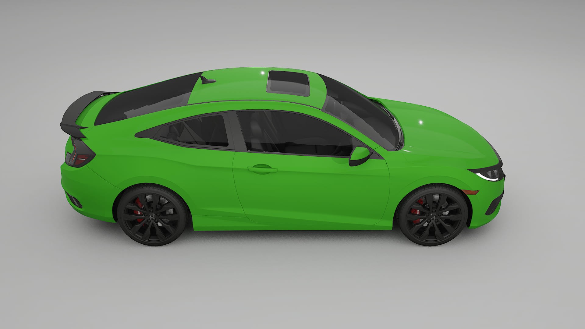 Honda Civic coupe prefacelift PPF Fólie | VENOM TPU PPF - kompletní pre-cut kit