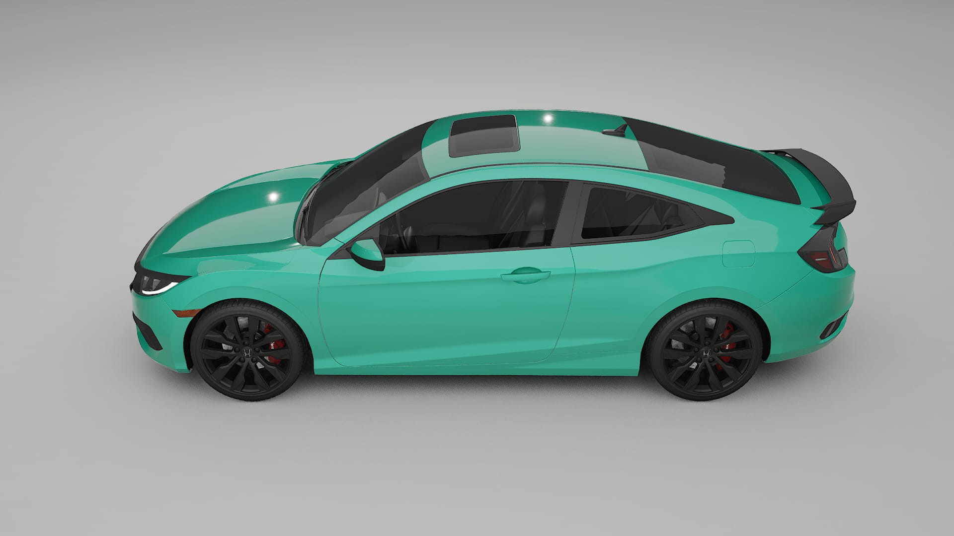 Honda Civic coupe prefacelift PPF Fólie | JEWEL TPU PPF - kompletní pre-cut kit