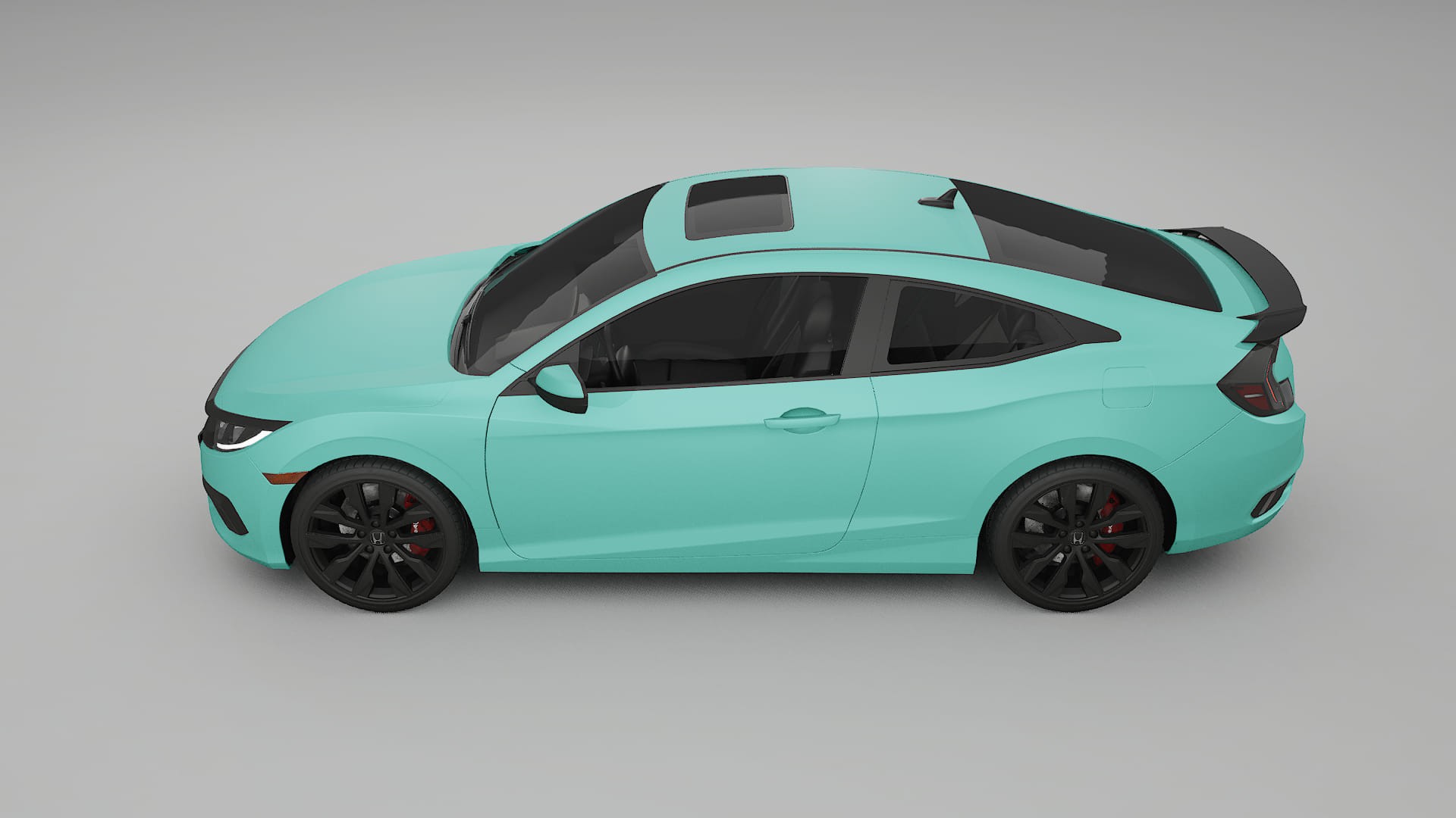 Honda Civic coupe prefacelift PPF Fólie | FROST TPU PPF - kompletní pre-cut kit
