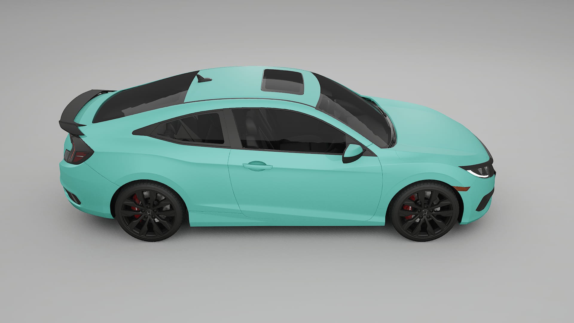 Honda Civic coupe prefacelift PPF Fólie | FROST TPU PPF - kompletní pre-cut kit