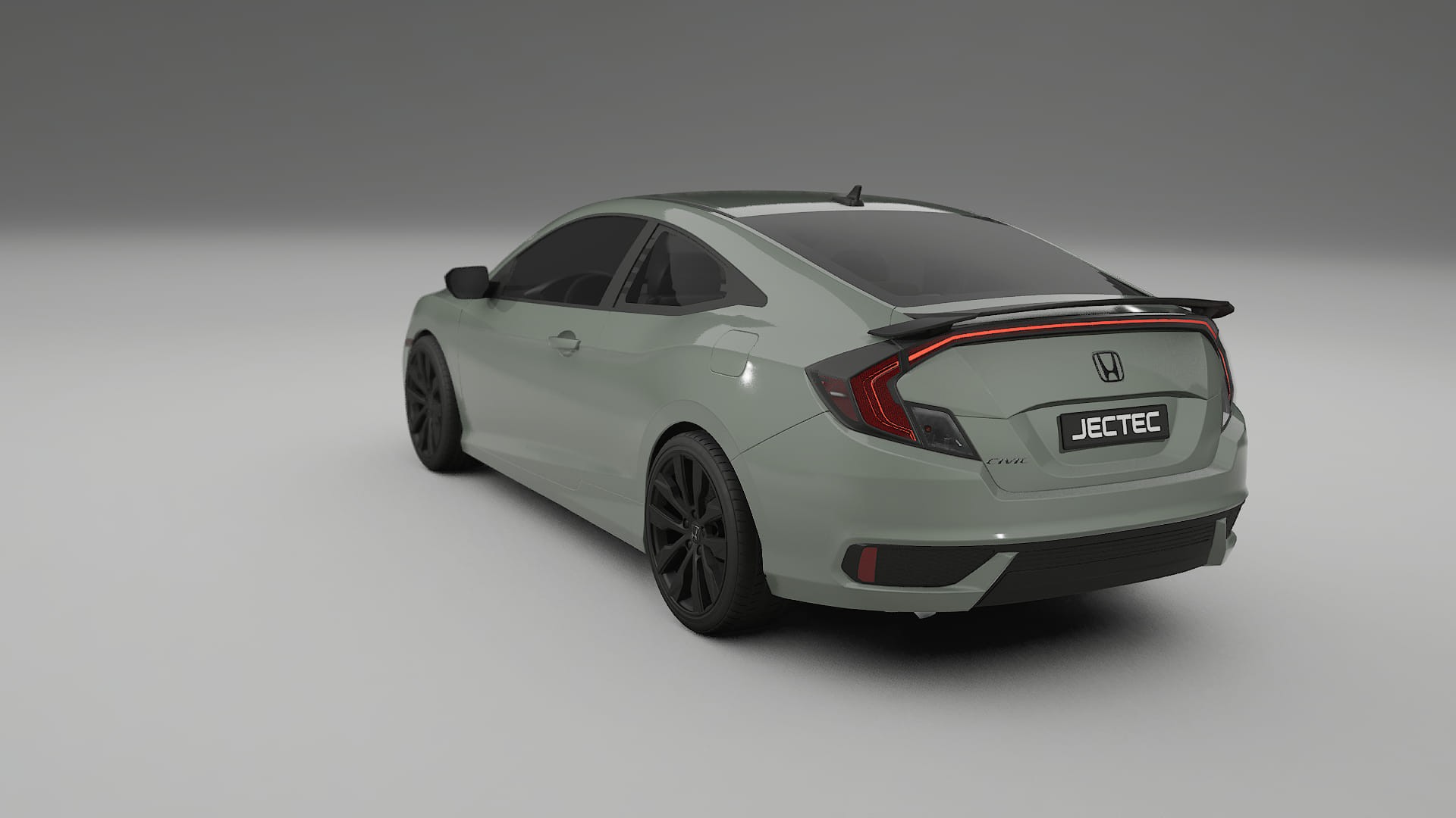 Honda Civic coupe prefacelift PPF Fólie | SLATE TPU PPF - kompletní pre-cut kit