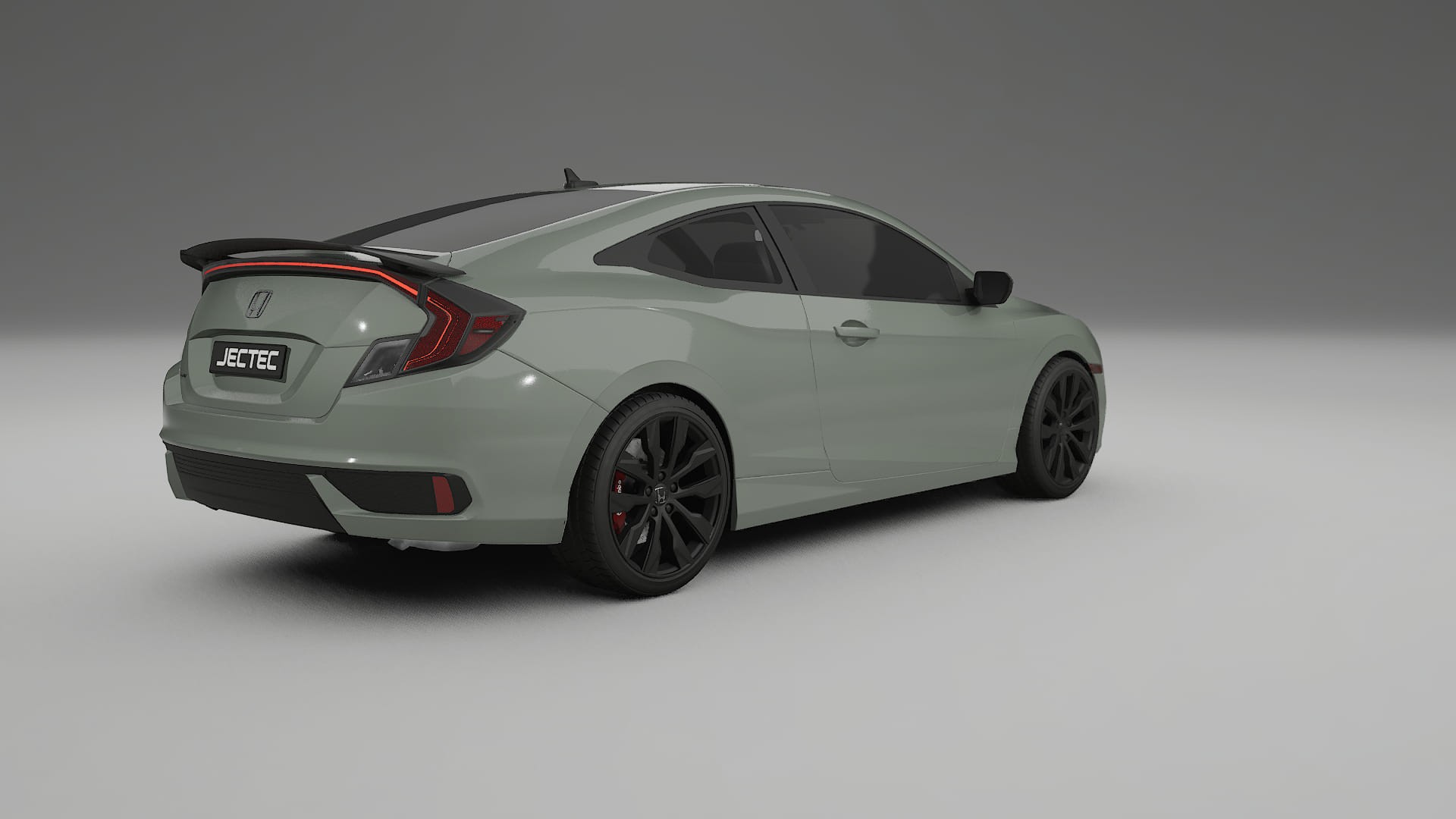 Honda Civic coupe prefacelift PPF Fólie | SLATE TPU PPF - kompletní pre-cut kit